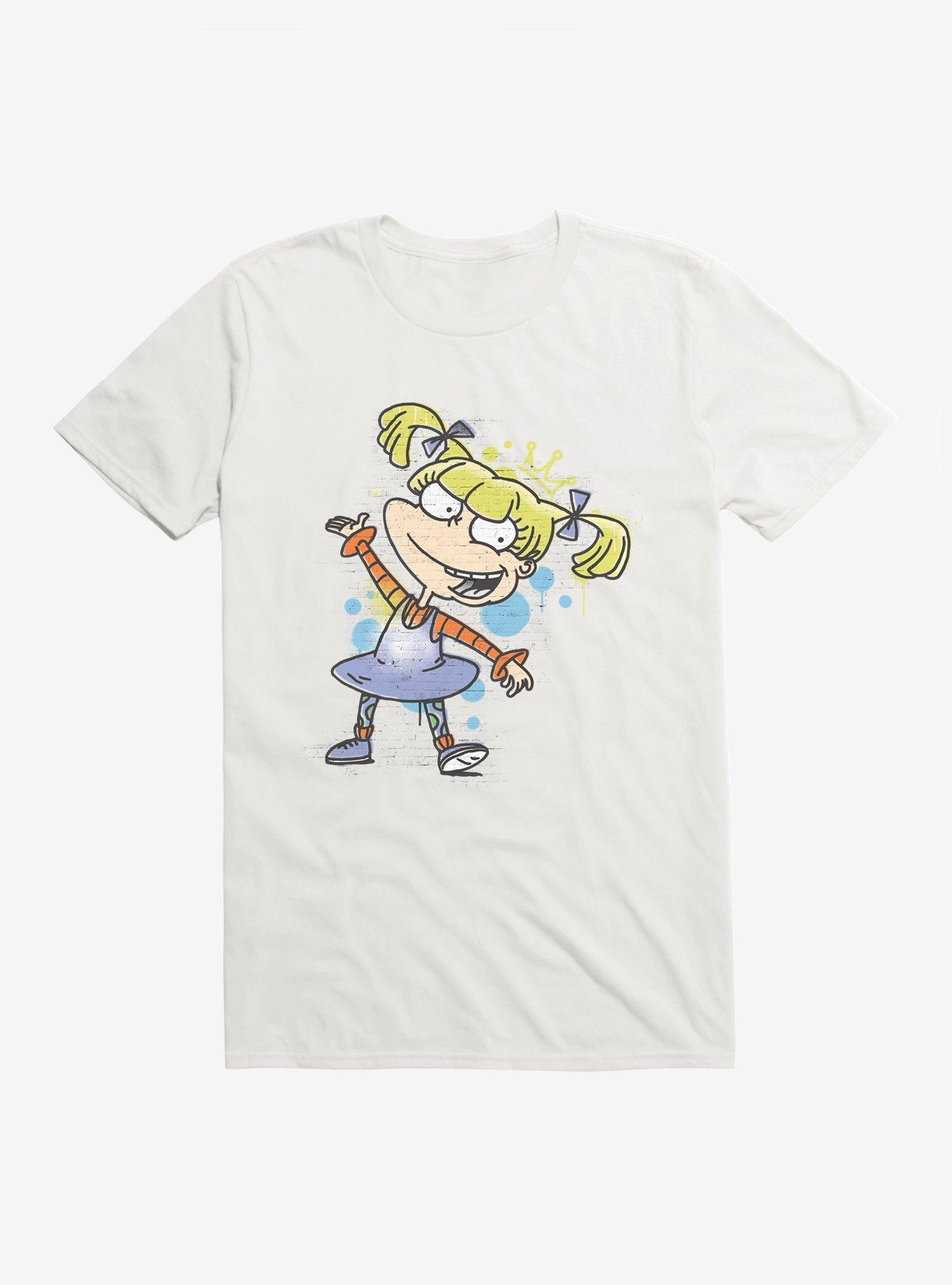Rugrats Angelica Graffiti T-Shirt - WHITE | BoxLunch