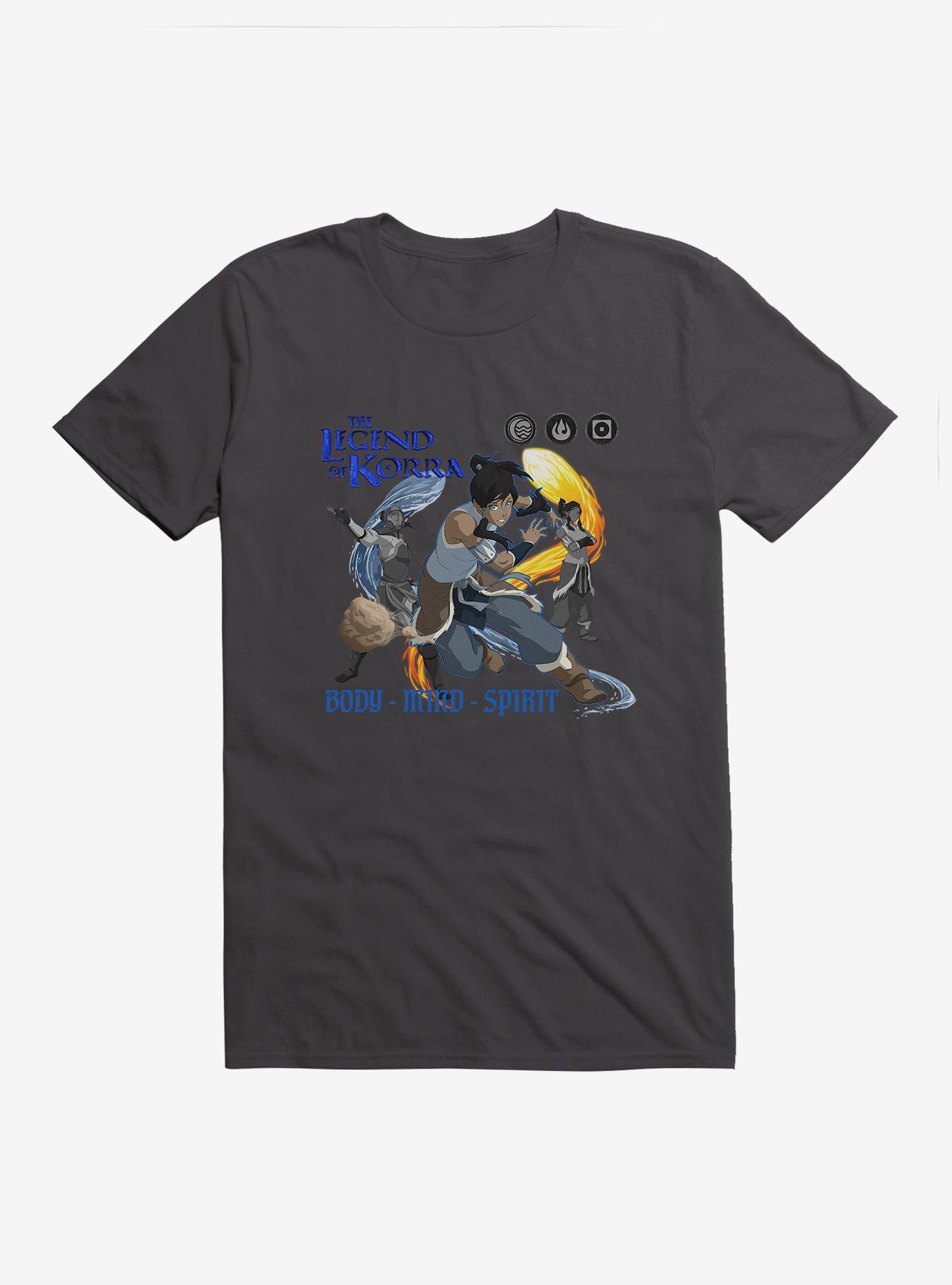 The Legend Of Korra Body Mind Spirit T-Shirt, , hi-res