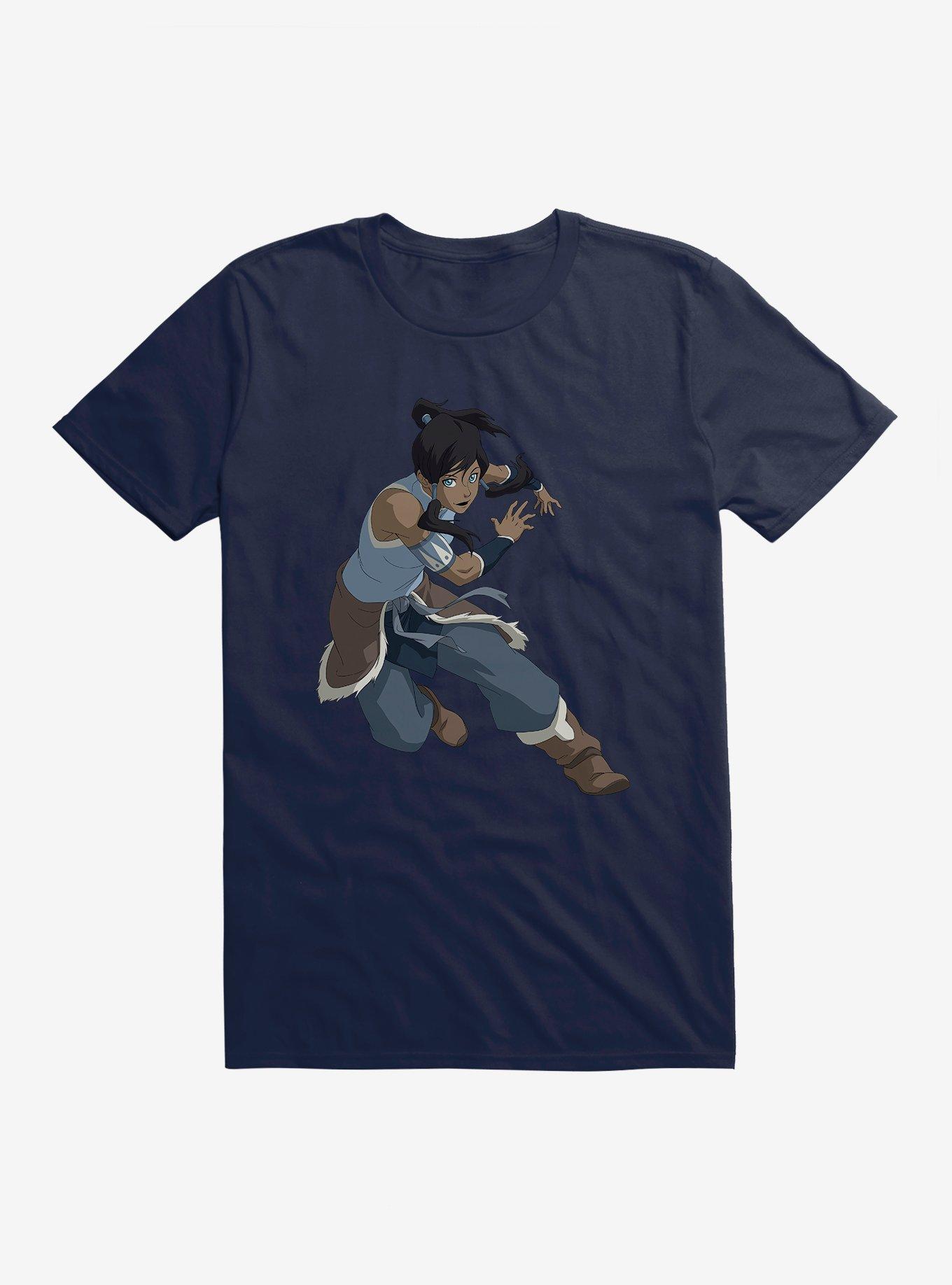 Nickelodeon The Legend Of Korra Bending Into Action T-Shirt