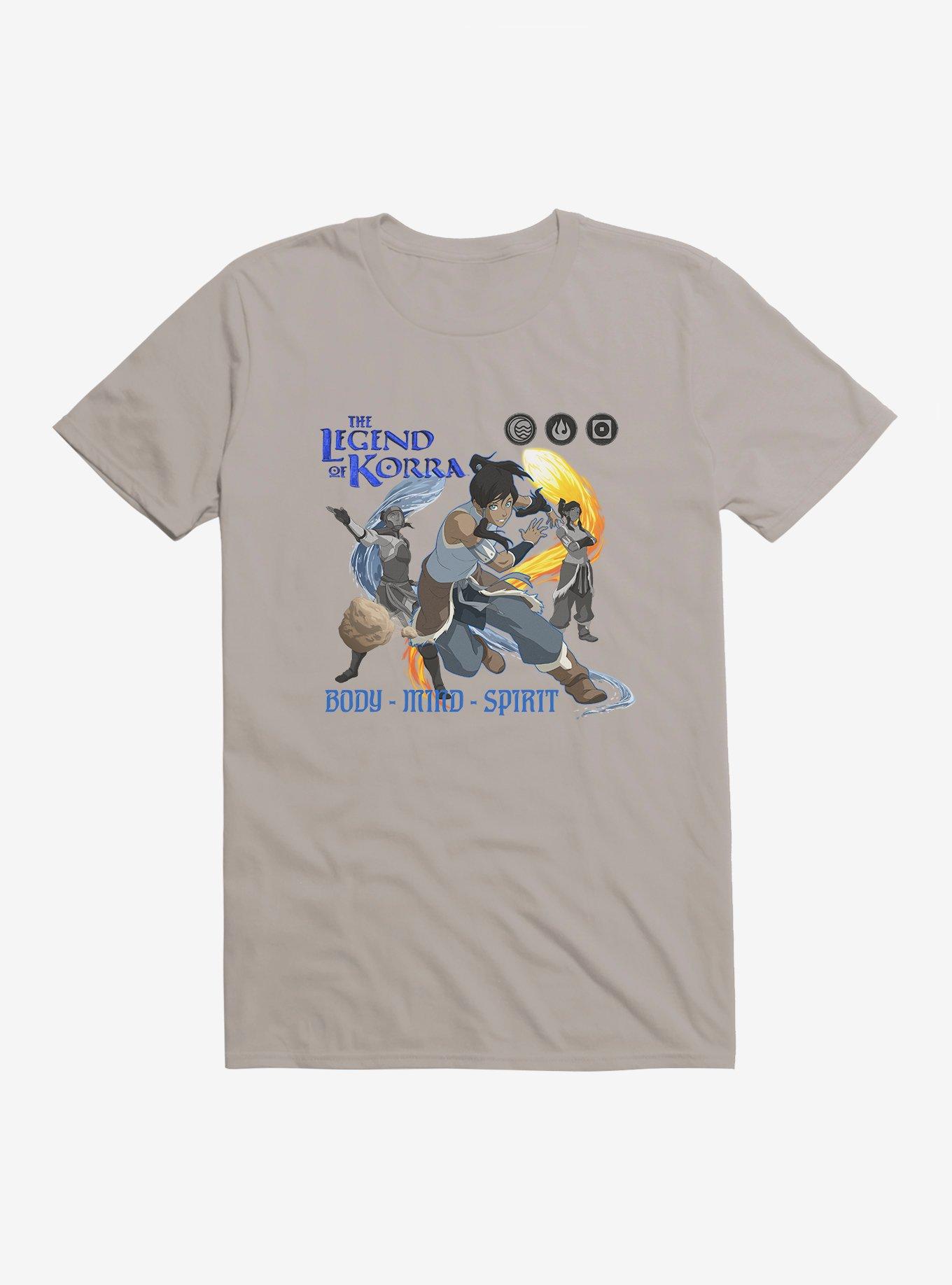 The Legend Of Korra Body Mind Spirit T-Shirt, , hi-res