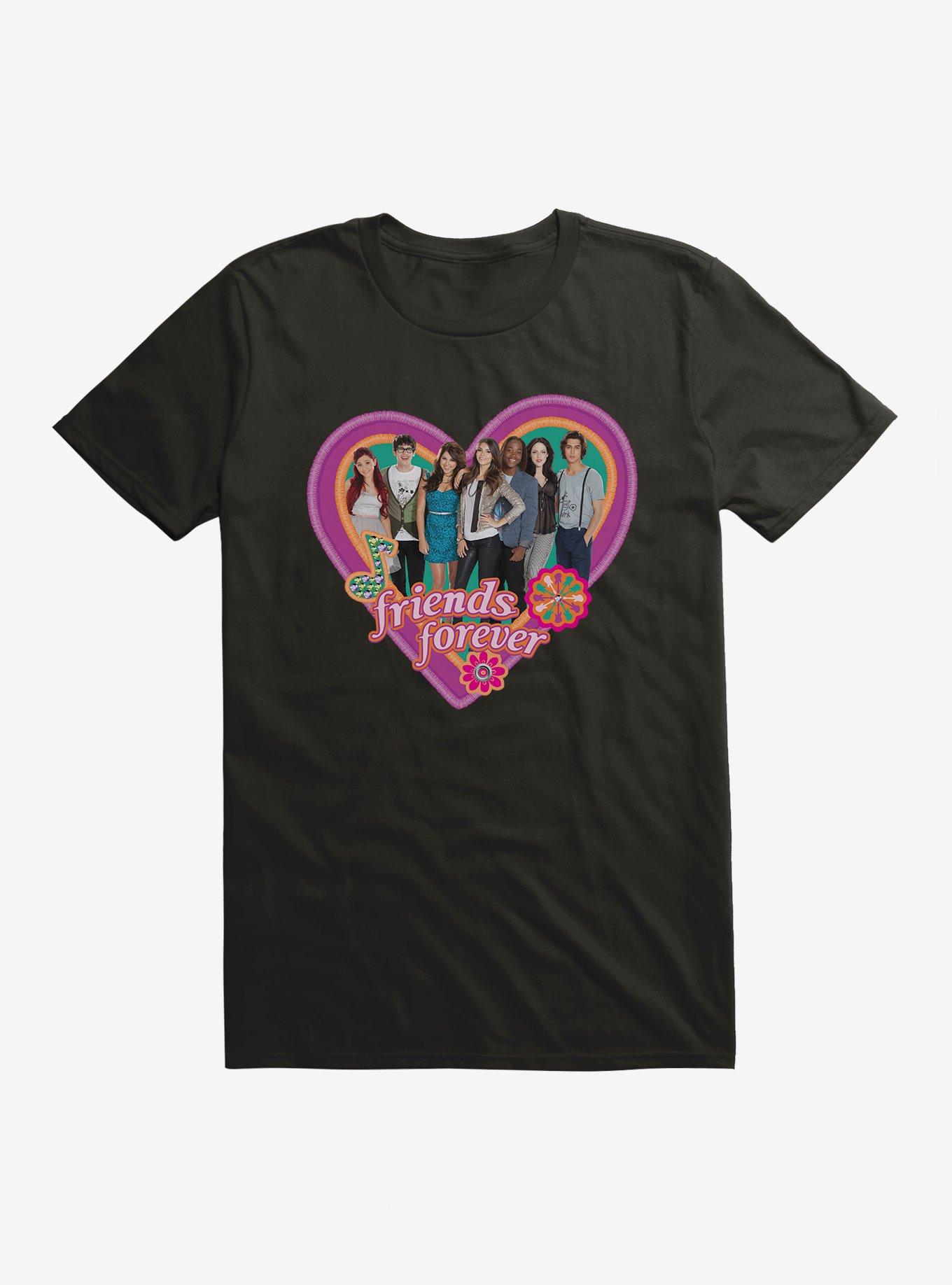 Victorious Friends Forever T-Shirt, BLACK, hi-res