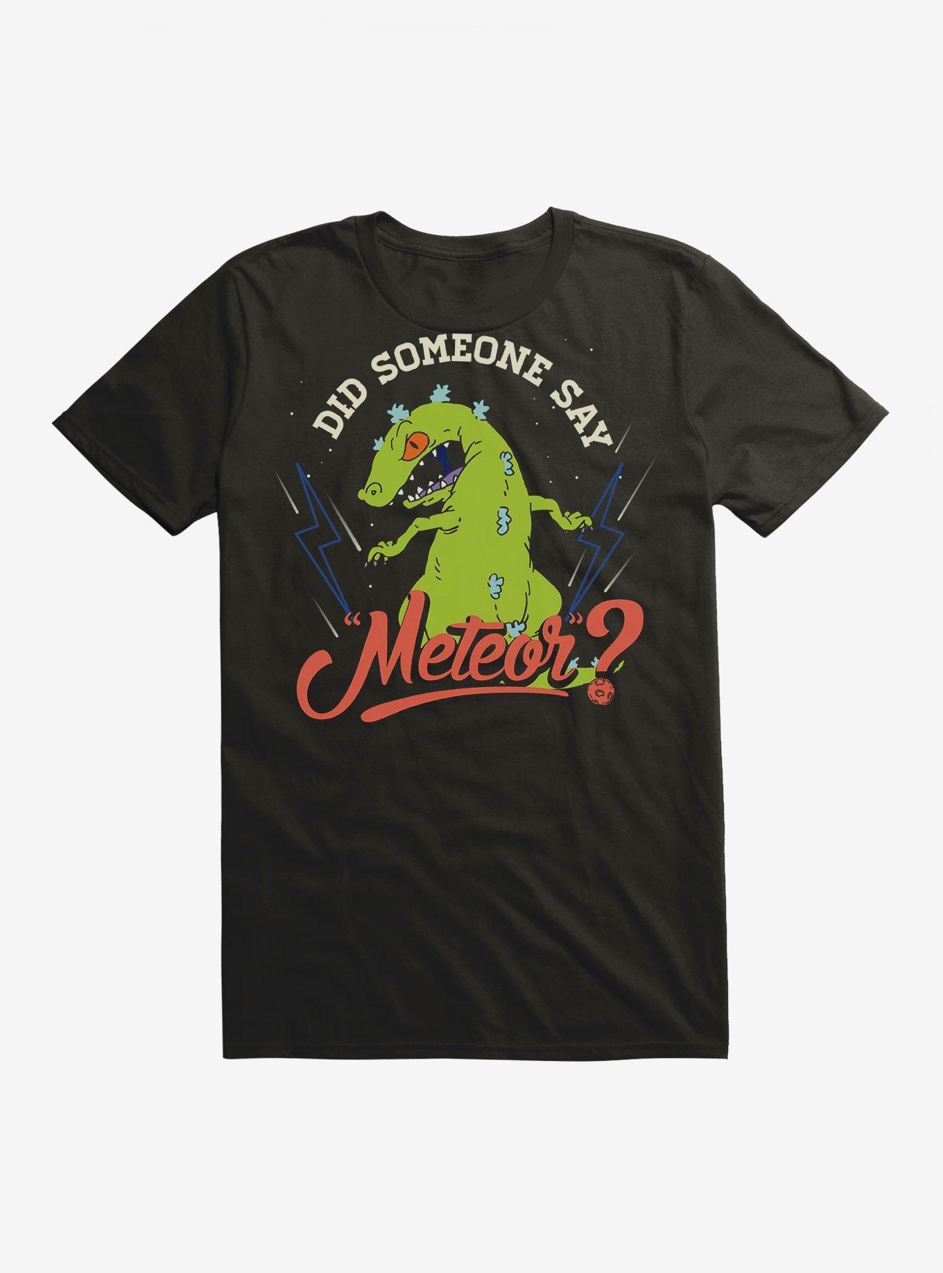 Rugrats Reptar Meteor T-Shirt, BLACK, hi-res