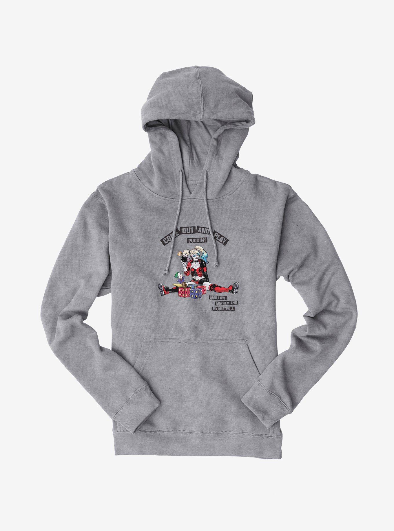 Batman Harley Quinn Come Out And Play Hoodie, , hi-res