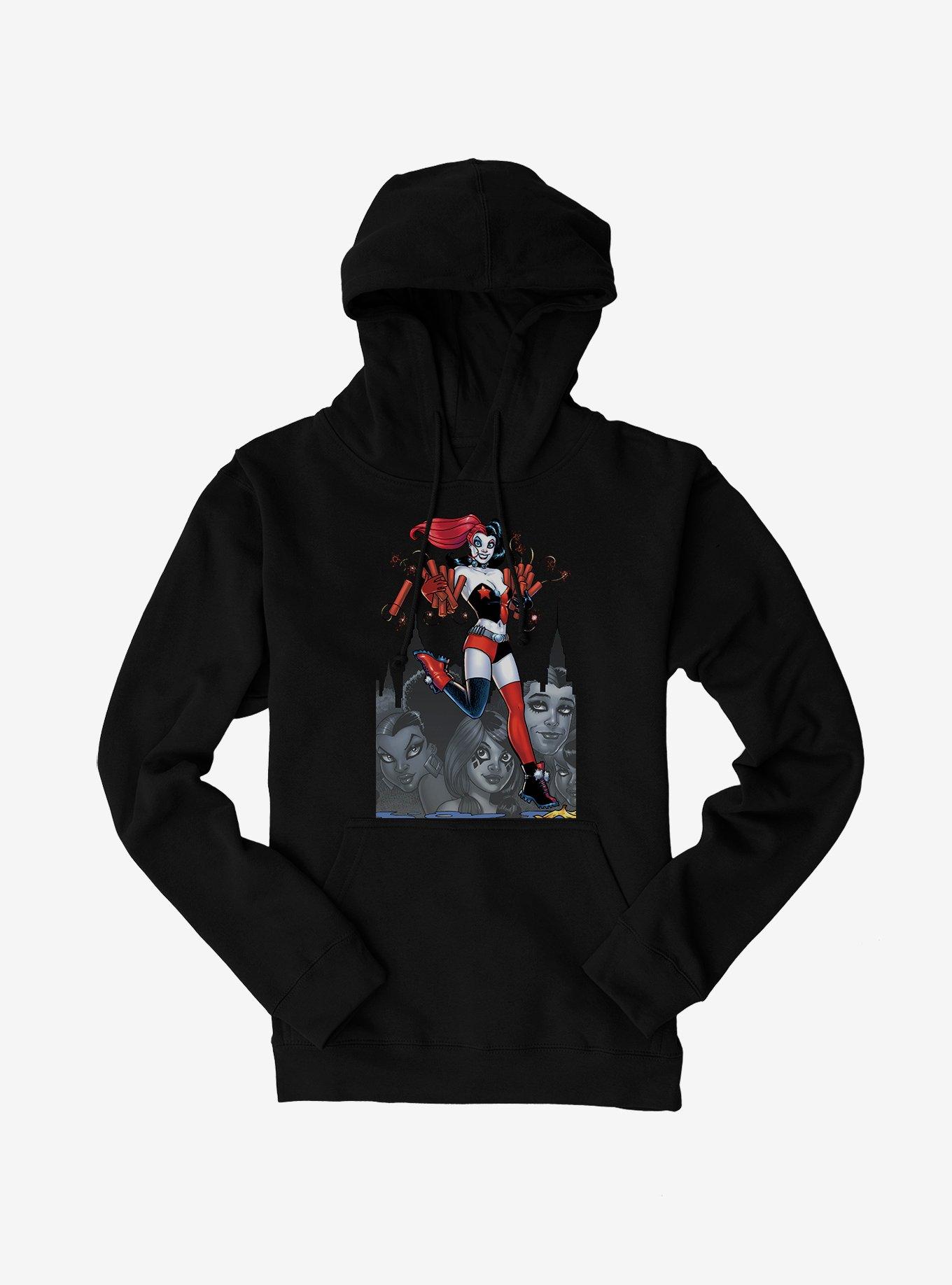 Batman Harley Quinn Dynamite Hoodie, , hi-res