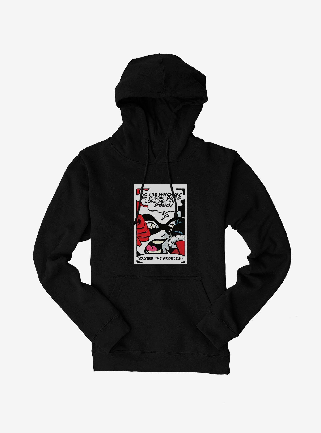 Batman Harley Quinn You're The Problem Hoodie, , hi-res