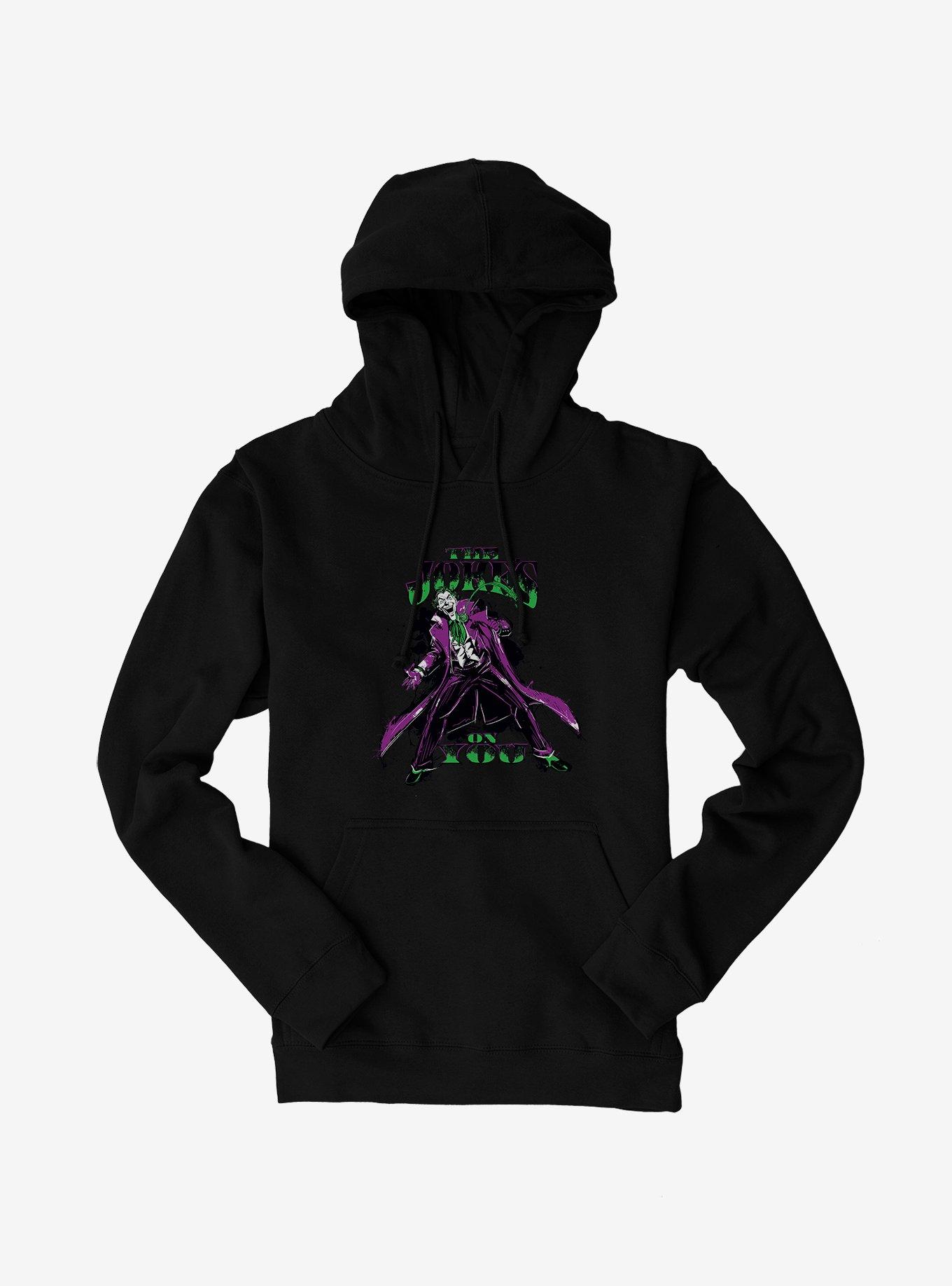 Batman Joker The Jokes On You Hoodie, , hi-res