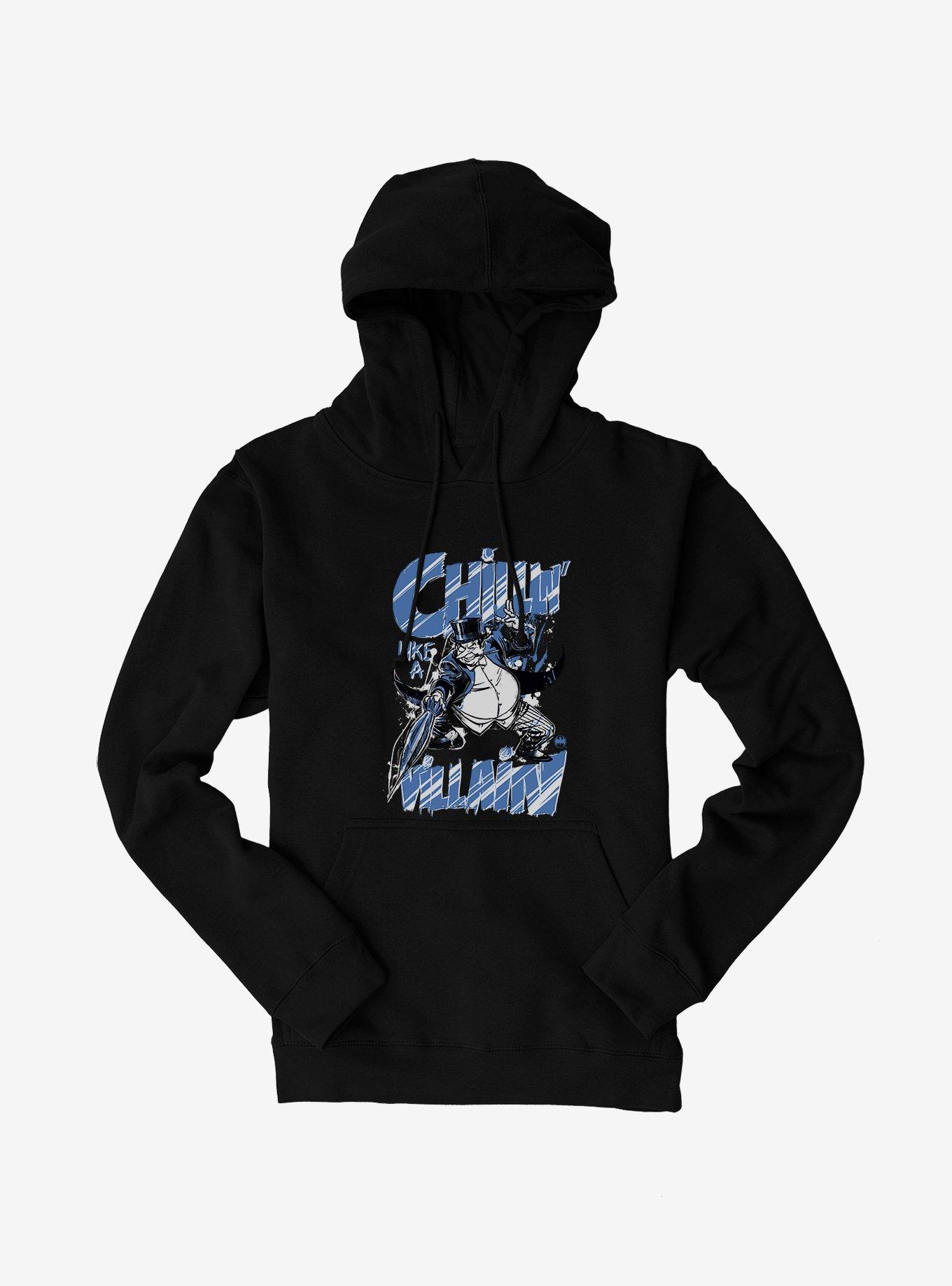 Batman Penguin Chillin' Like A Villain Hoodie, , hi-res