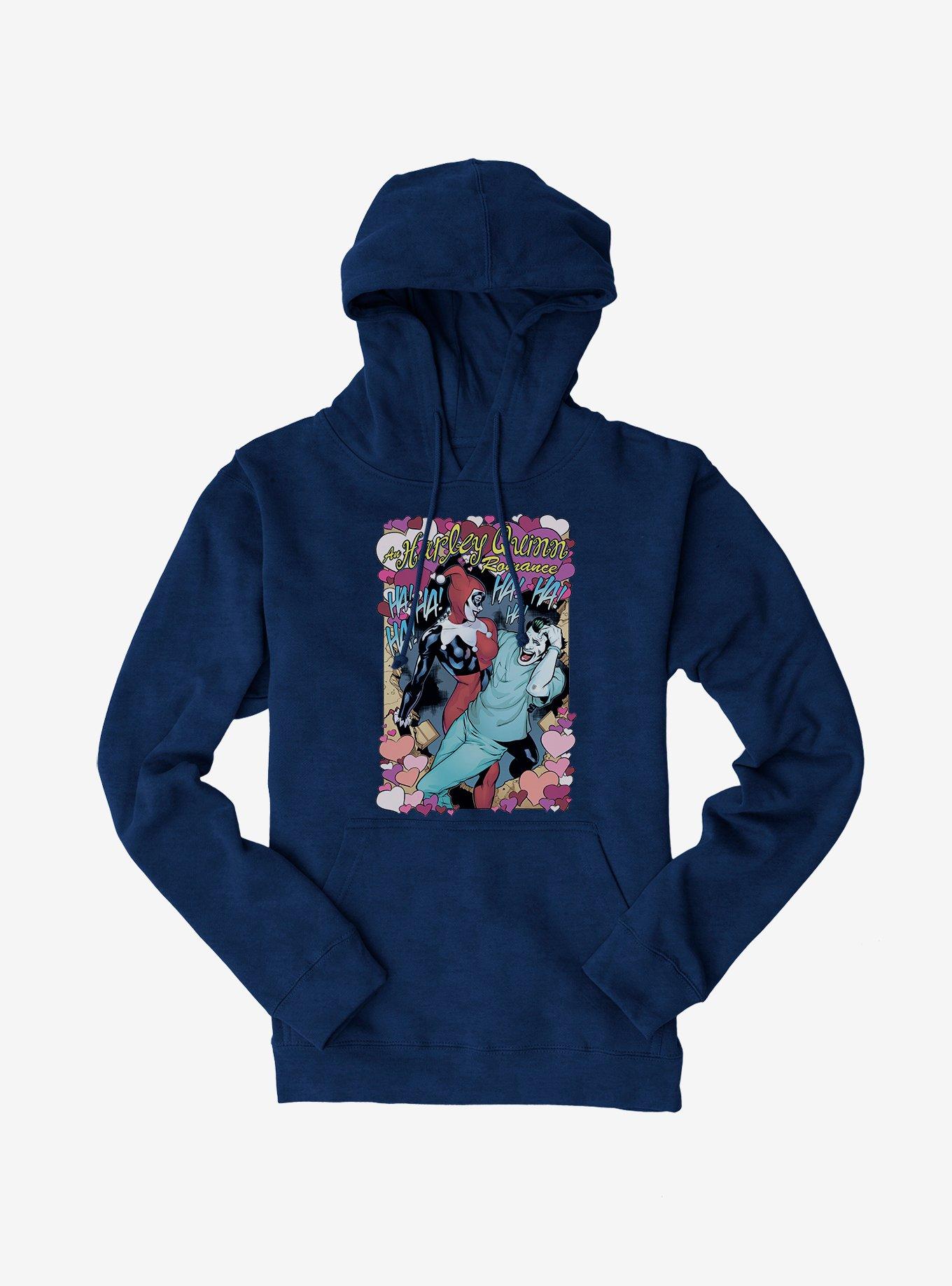 Batman The Joker And Harley Quinn Romance Hoodie, , hi-res