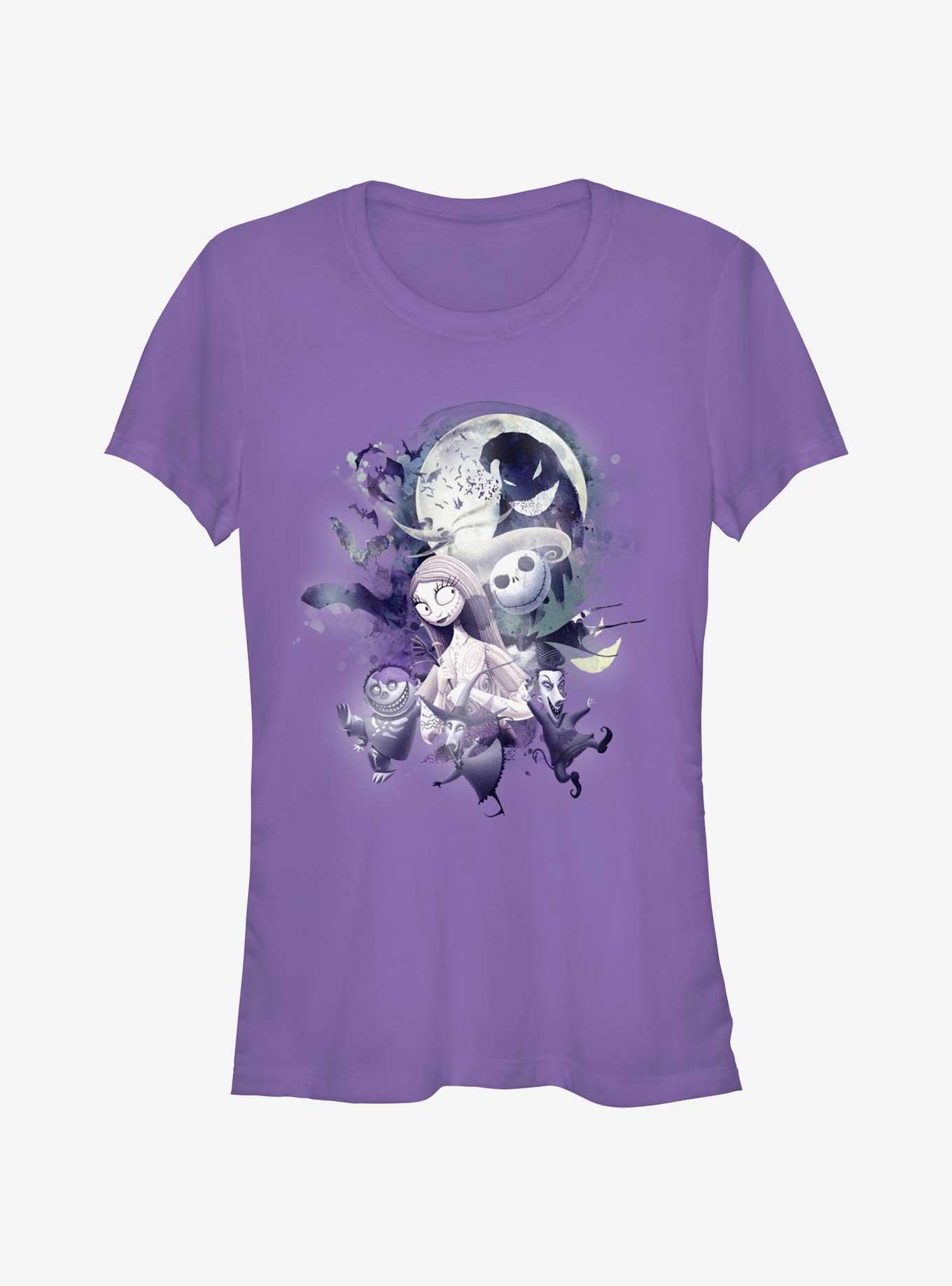 The Nightmare Before Christmas Night Glow Girls T-Shirt, , hi-res