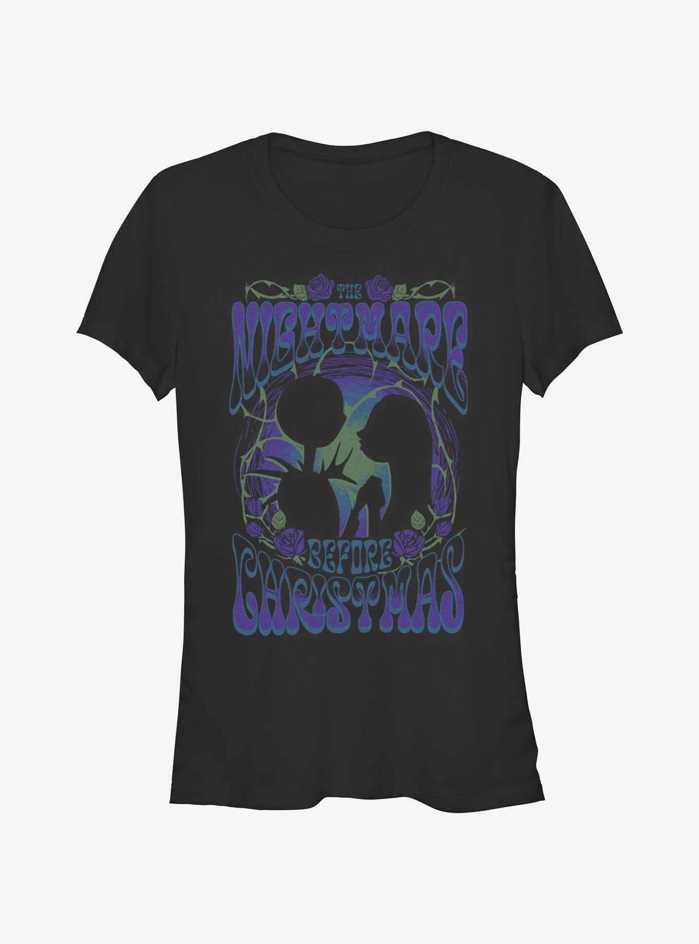 The Nightmare Before Christmas Jack & Sally Poster Girls T-Shirt, , hi-res