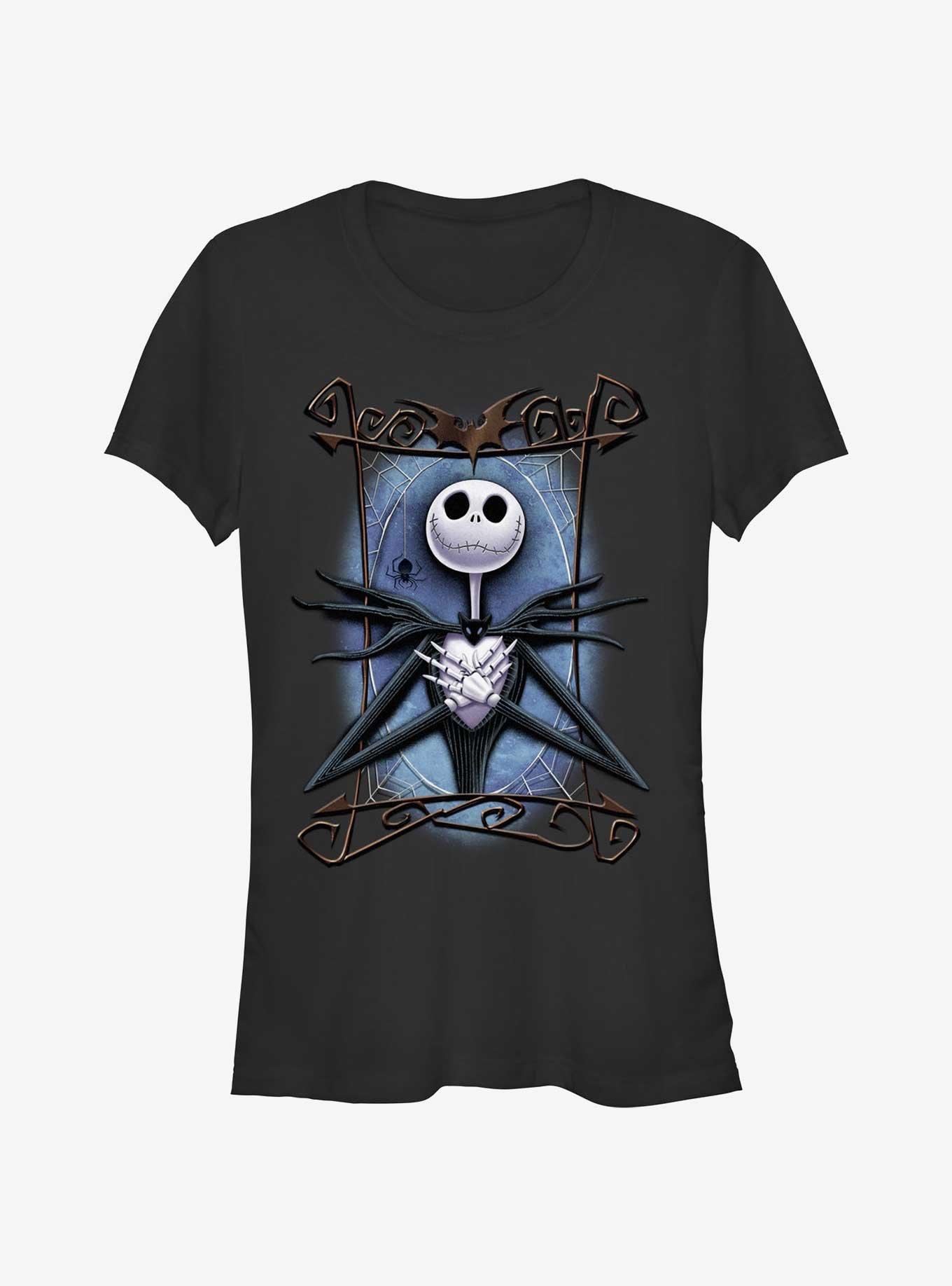 Disney The Nightmare Before Christmas Framed Jack Girls T-Shirt, , hi-res