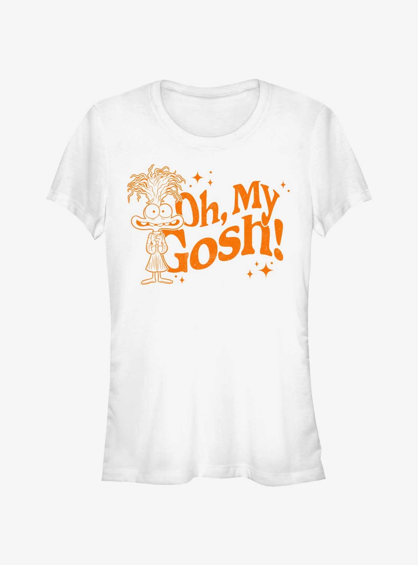 Disney Pixar Inside Out 2 Oh My Anxiety Girls T-Shirt