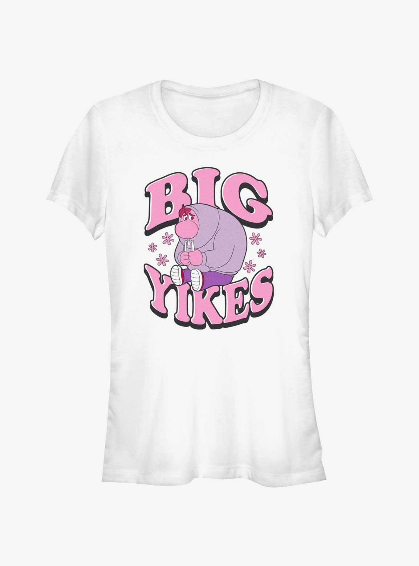 Disney Pixar Inside Out 2 Big Yikes Girls T-Shirt, WHITE, hi-res