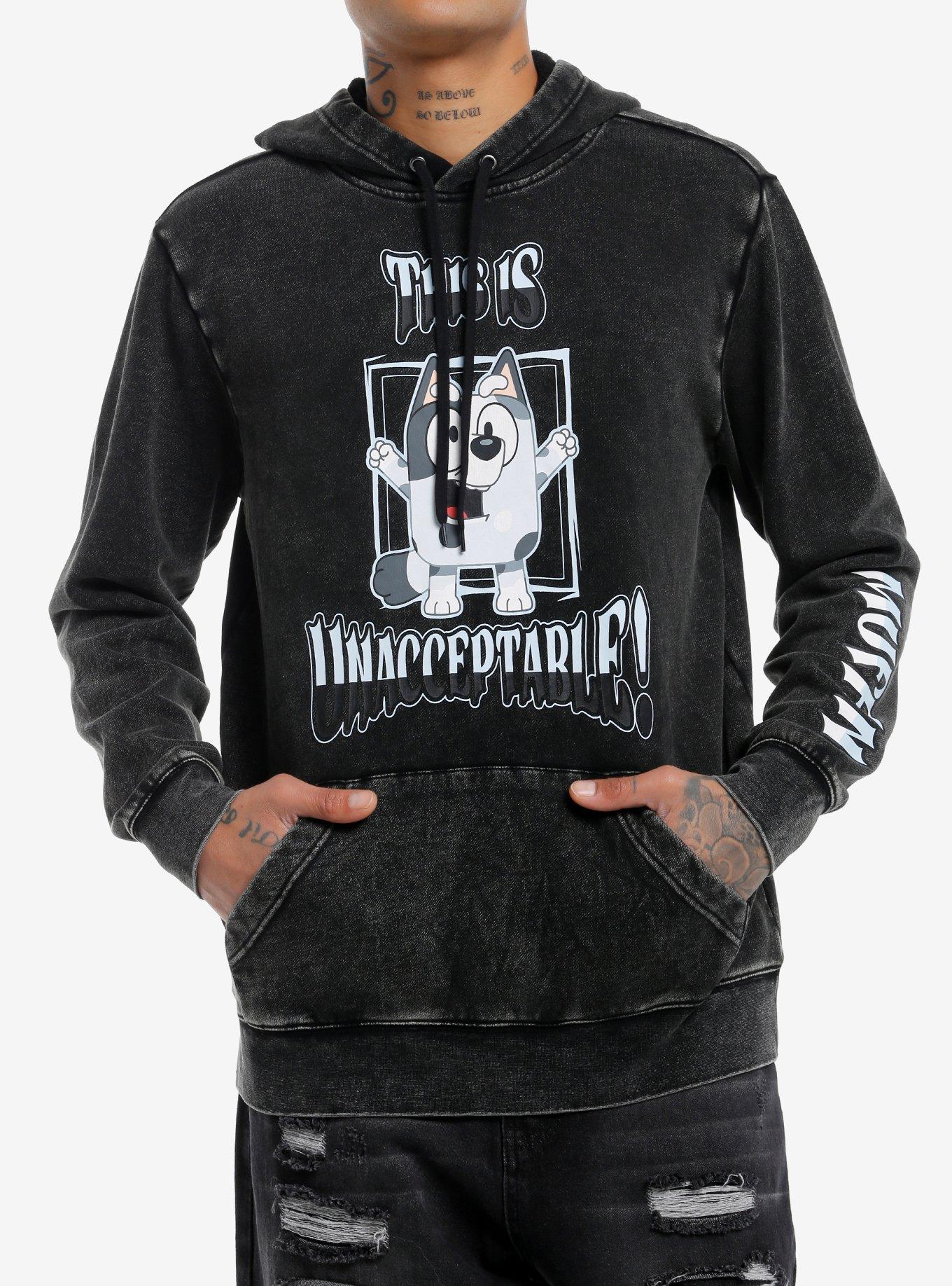 Bluey Muffin Mineral Wash Hoodie Her Universe