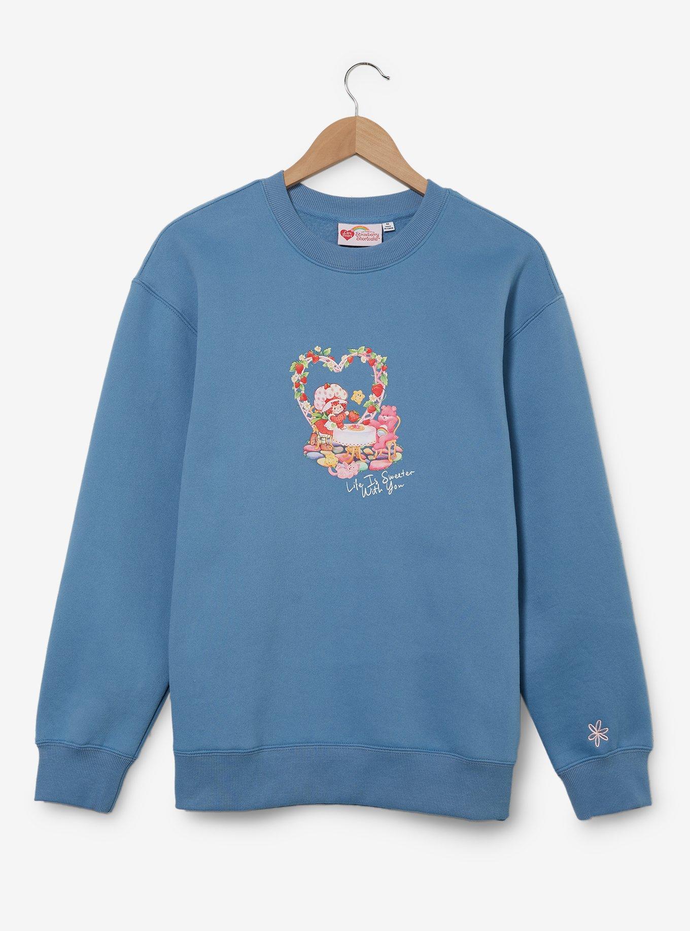 Samii Ryan Strawberry Shortcake x Care Bears Strawberry & Cheer Bear Crewneck, , hi-res
