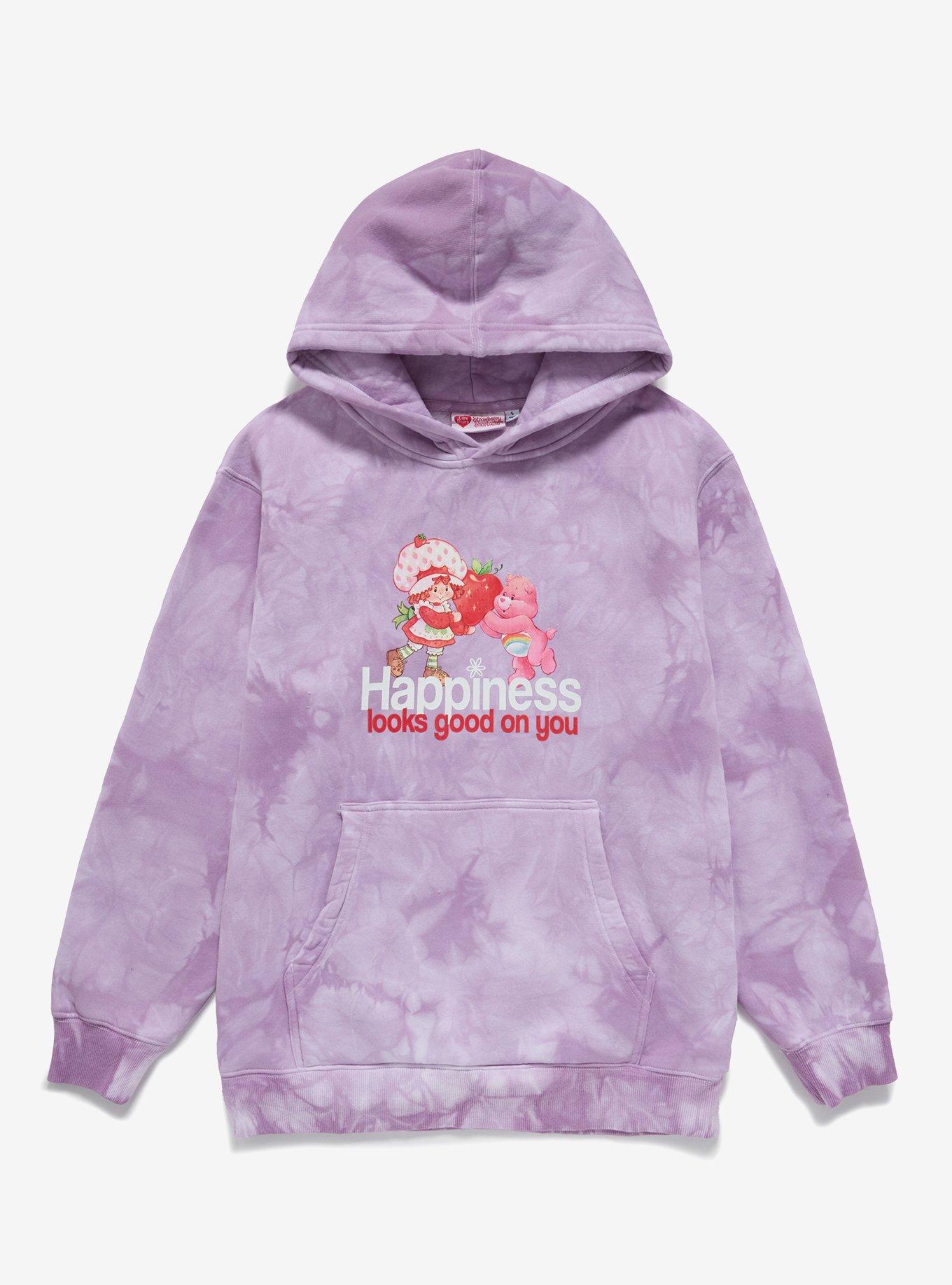 Samii Ryan Care Bears x Strawberry Shortcake Cheer Bear & Strawberry Shortcake Happiness Tie-Dye Hoodie, , hi-res