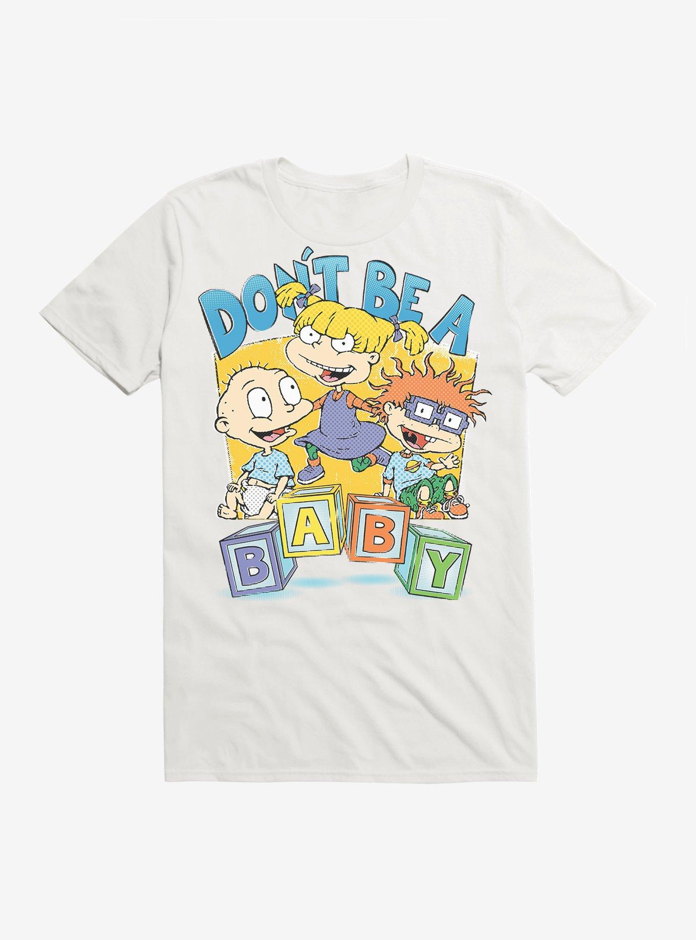 Rugrats Don't Be A Baby T-Shirt, WHITE, hi-res