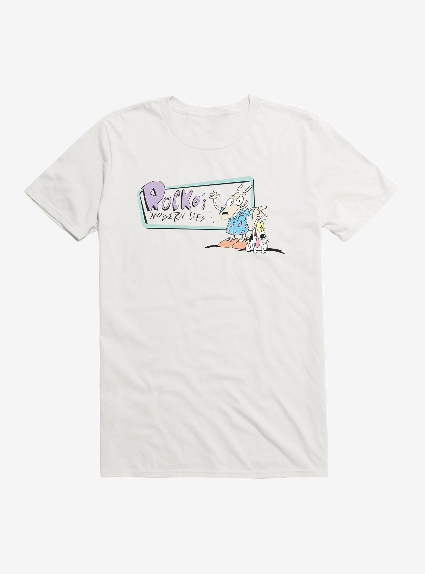 Rocko's Modern Life Rocko And Spunky Logo T-Shirt, , hi-res