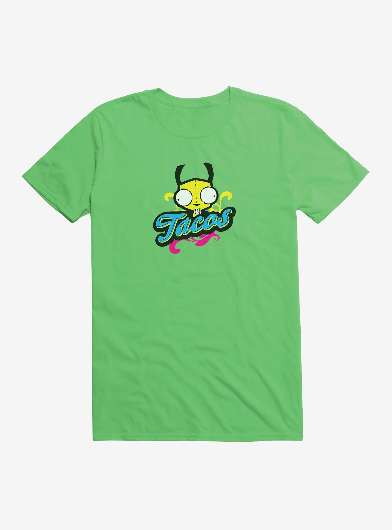 Invader Zim Gir Neon Tacos T-Shirt, , hi-res