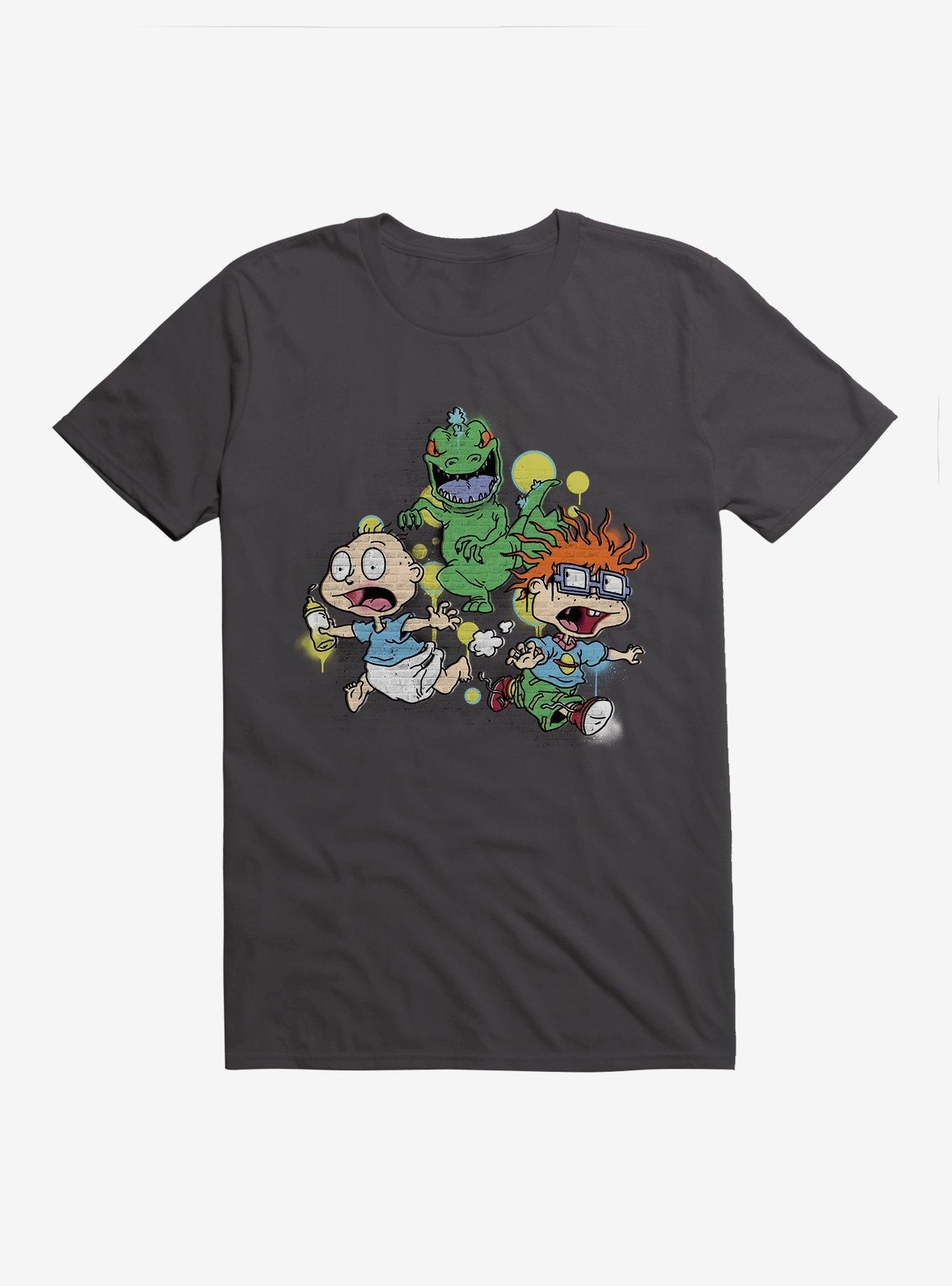 Rugrats Reptar Run Graffiti T-Shirt