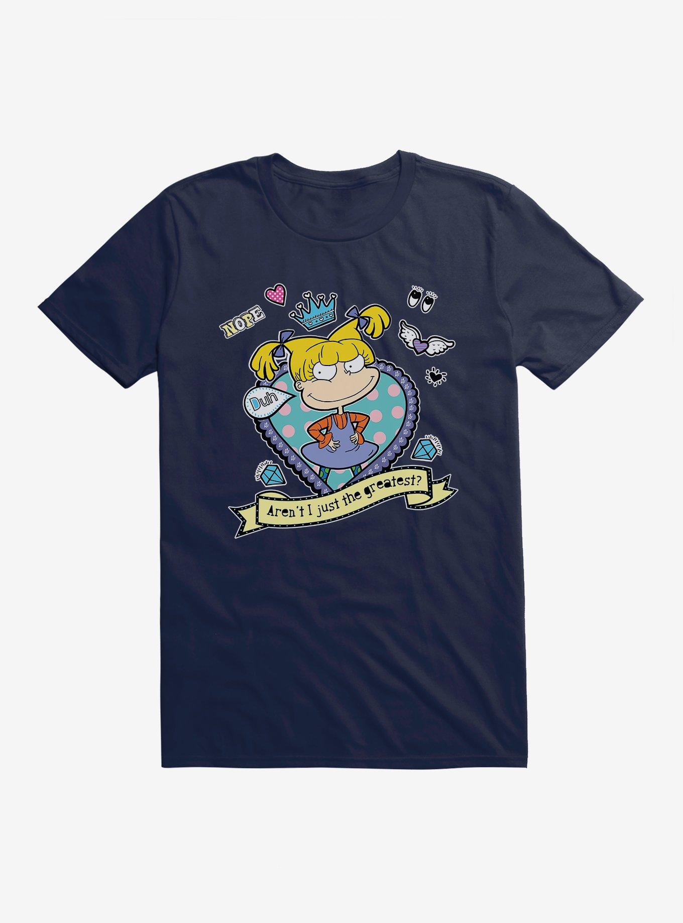 Rugrats Angelica Aren?t I Just The Greatest? T-Shirt, MIDNIGHT NAVY, hi-res