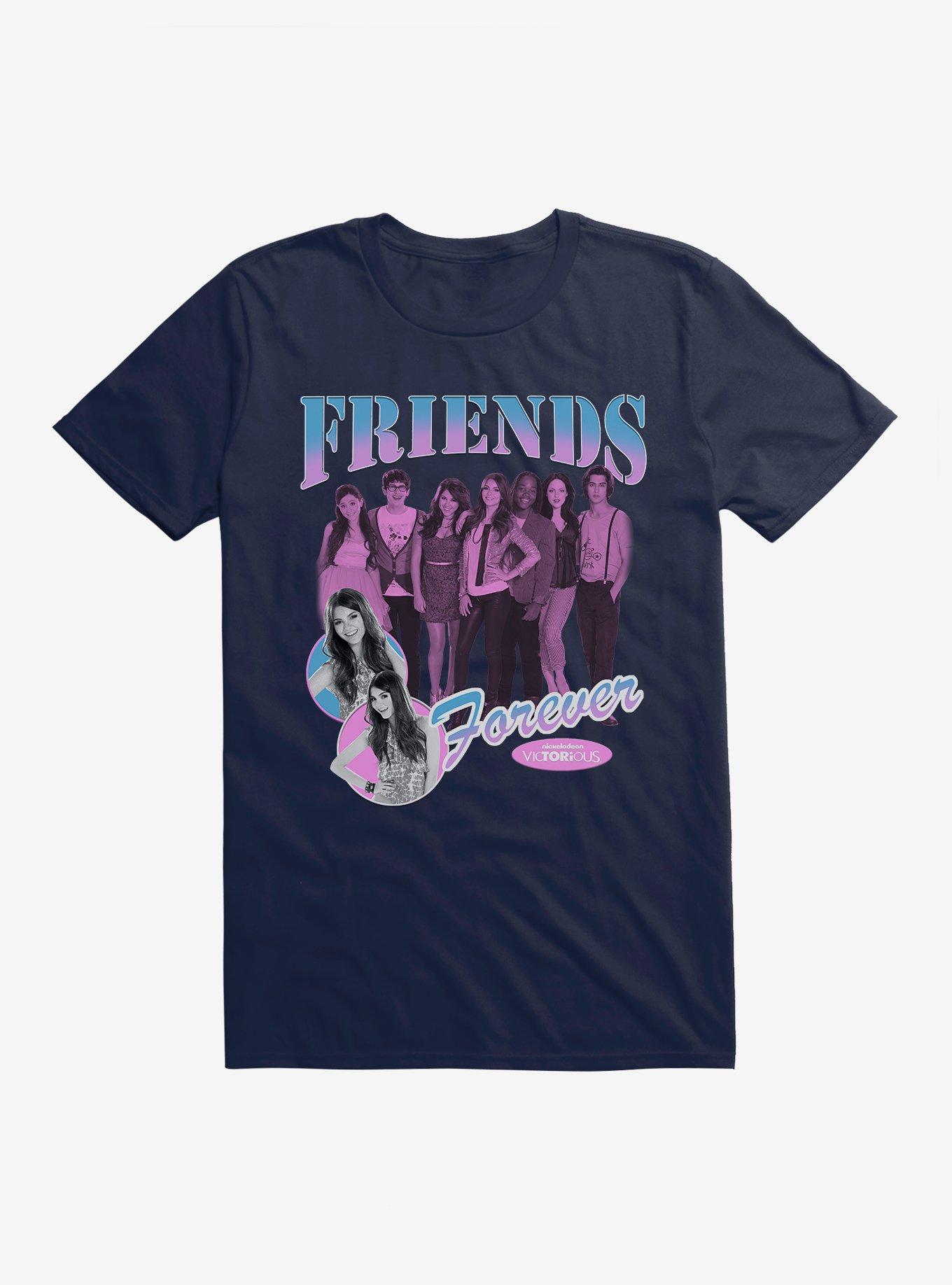 Victorious Friends Forever T-Shirt, MIDNIGHT NAVY, hi-res