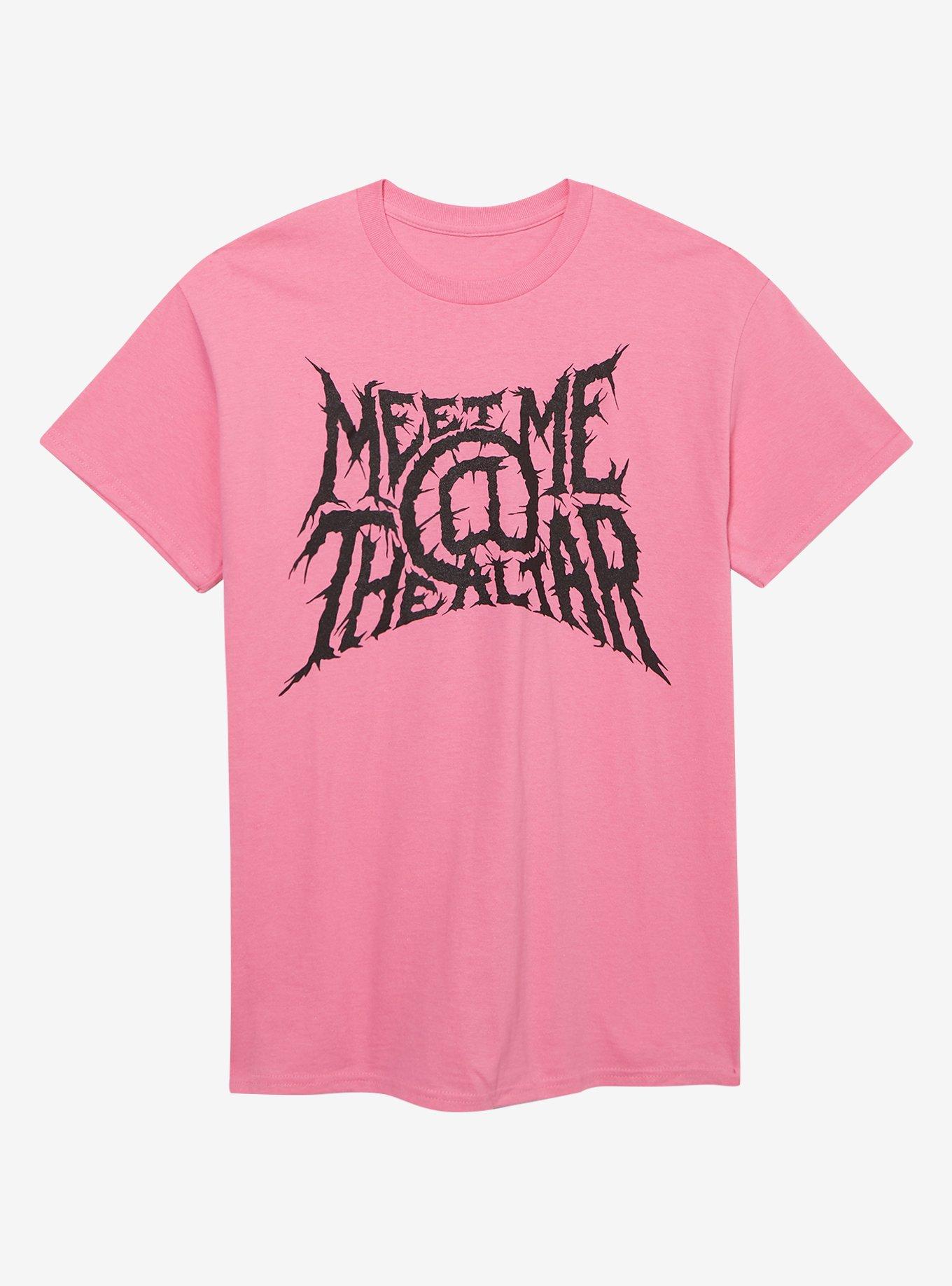 Meet Me At The Altar Logo Pink T-Shirt, , hi-res