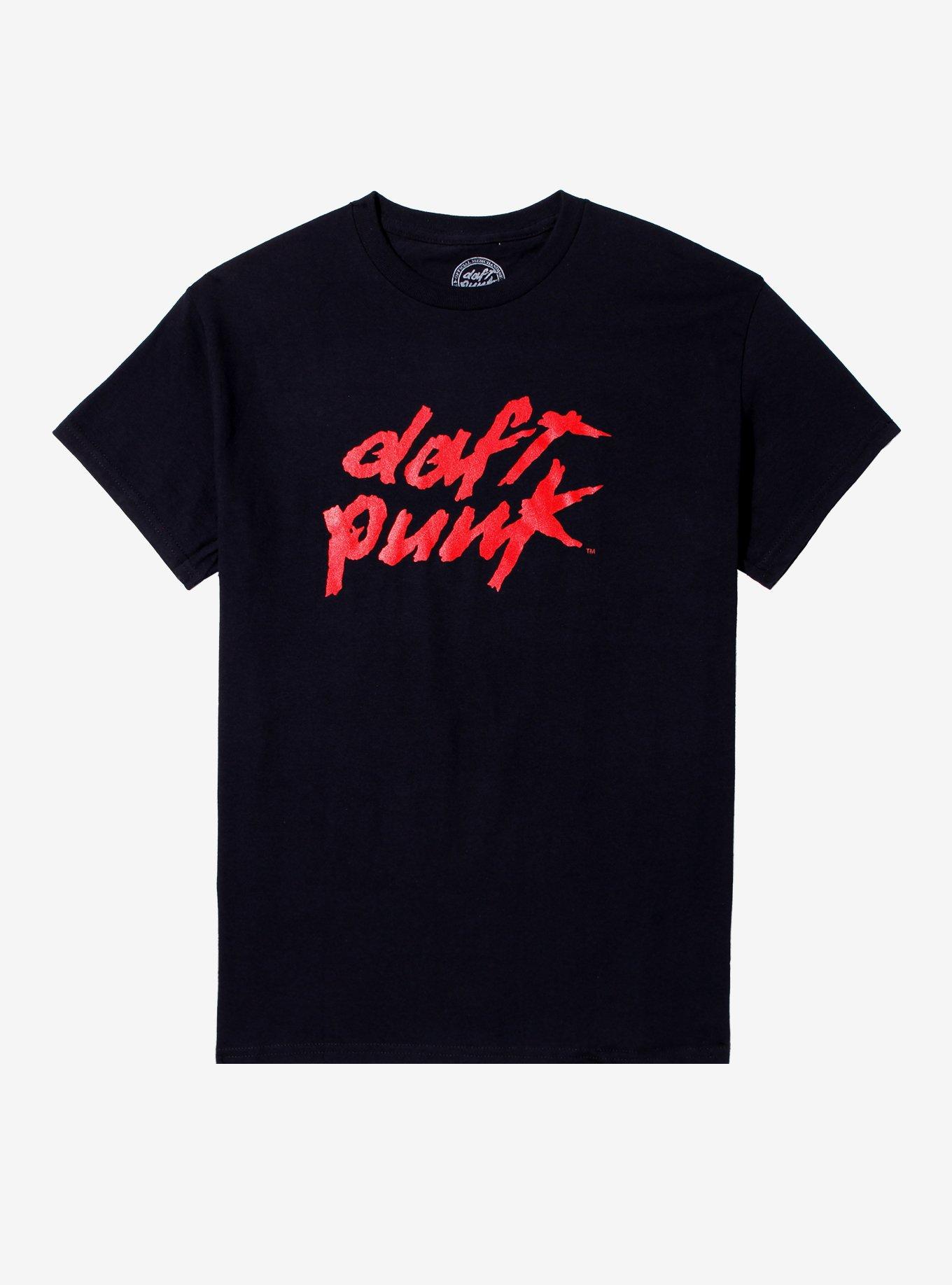 Daft Punk Red Logo T-Shirt, , hi-res