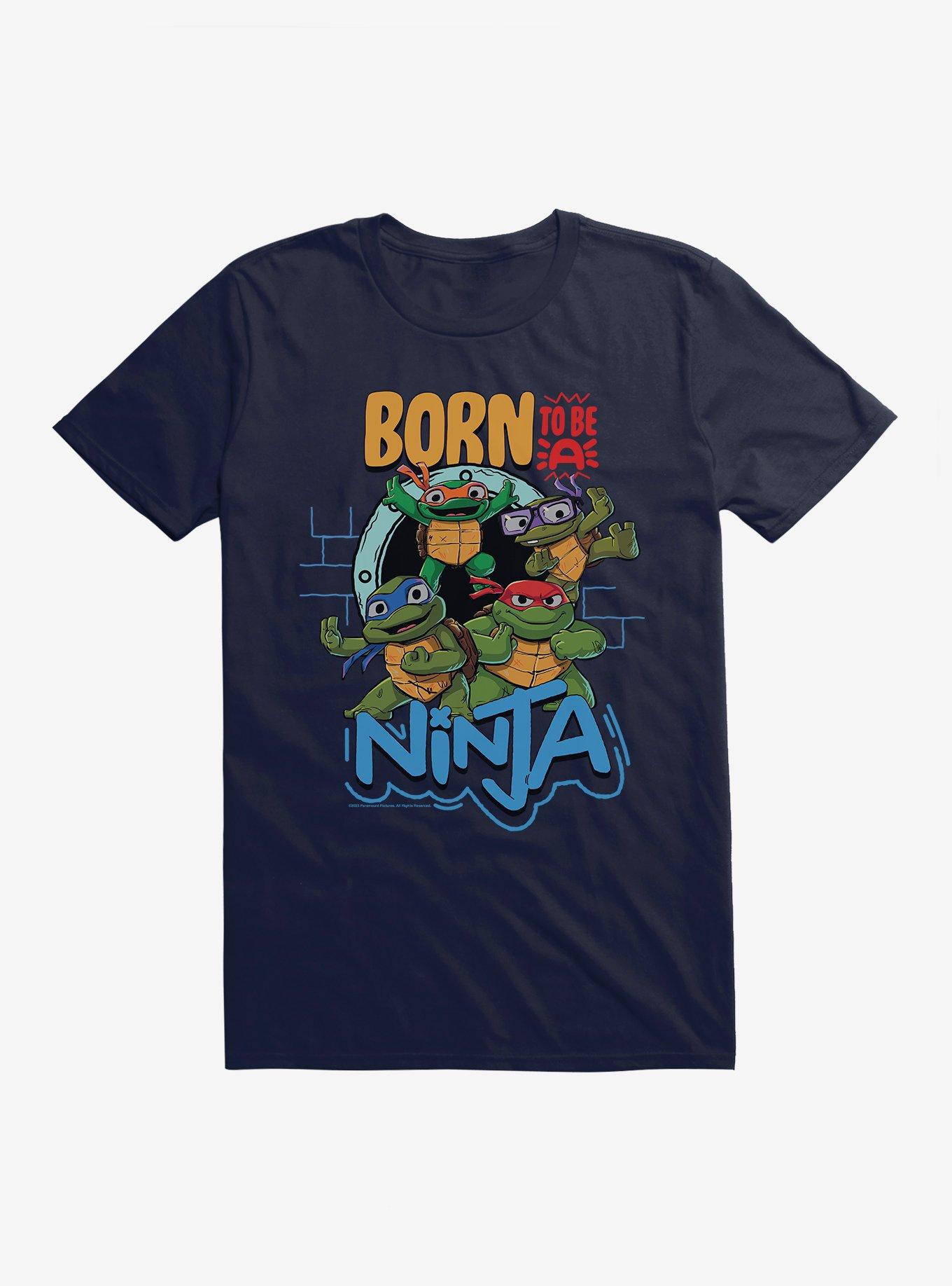 Teenage Mutant Ninja Turtles: Mutant Mayhem Born To Be A Ninja T-Shirt