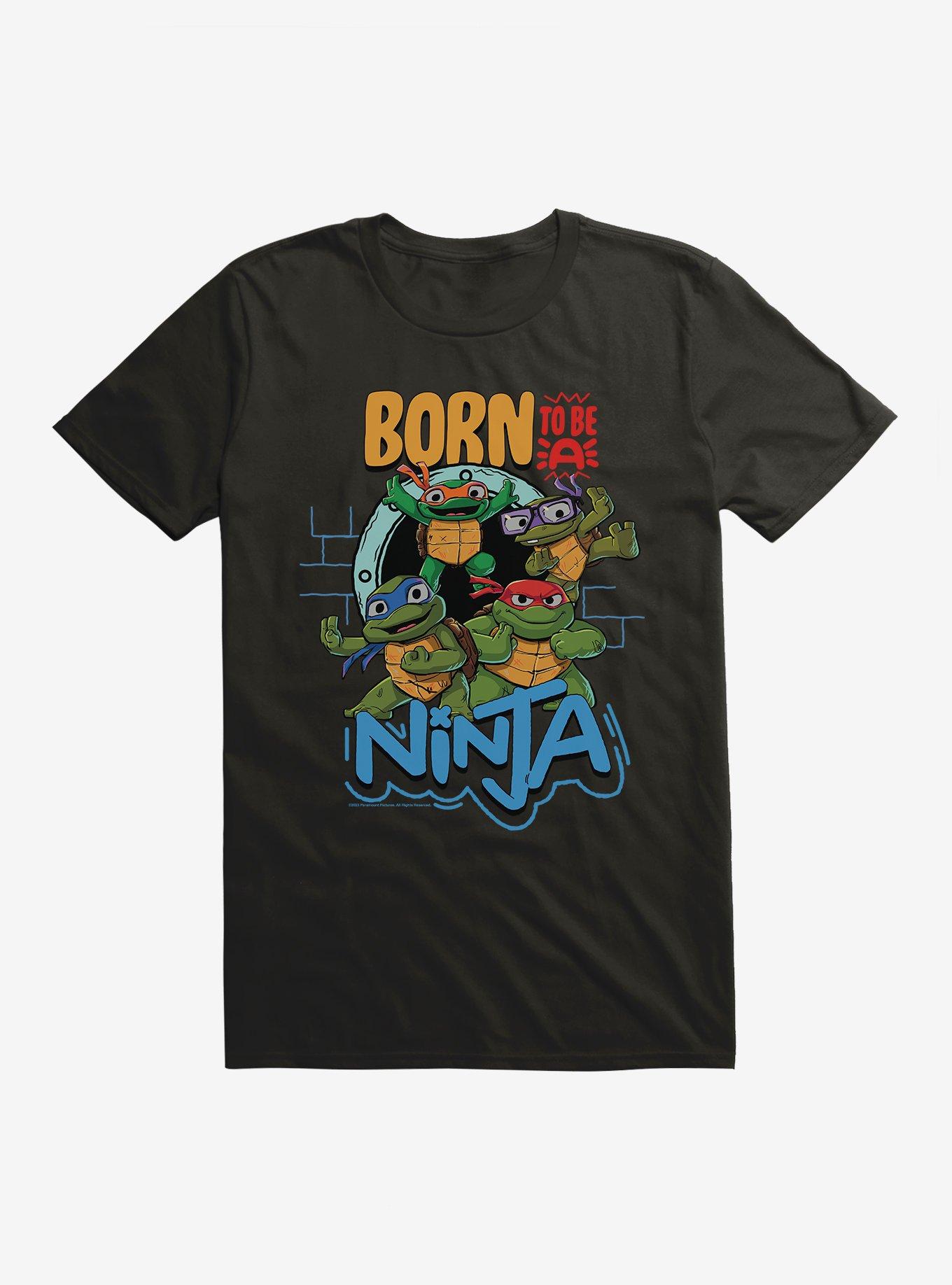 Teenage Mutant Ninja Turtles: Mutant Mayhem Born To Be A Ninja T-Shirt