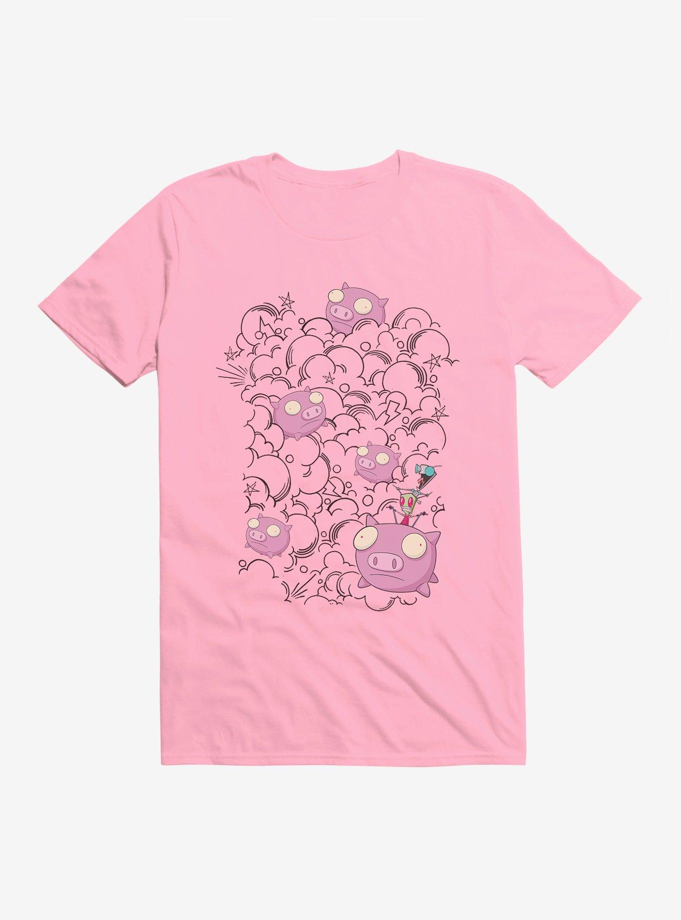 Invader Zim Pig Stampede T-Shirt, , hi-res