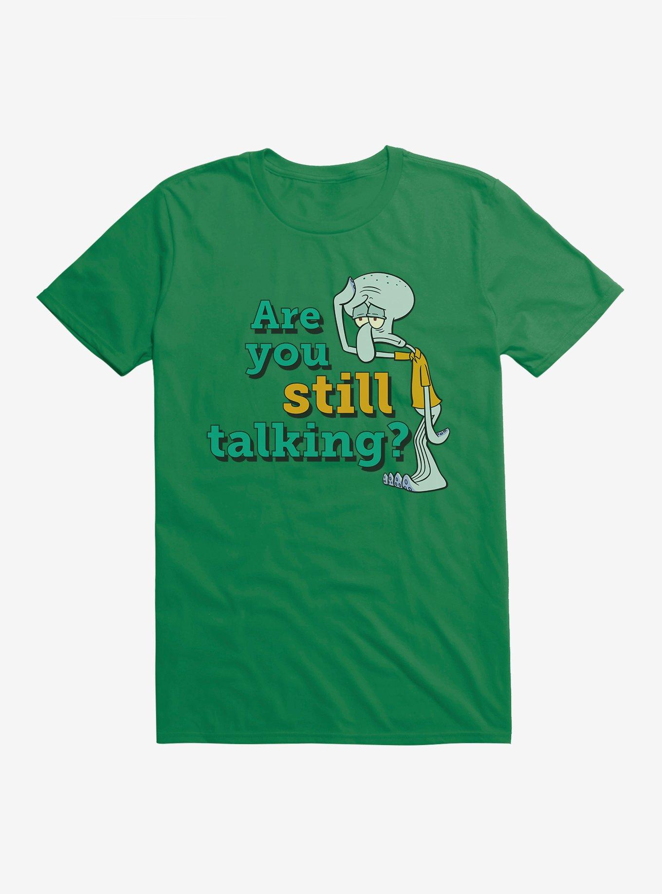 SpongeBob SquarePants Squidward Are You Still Talking T-Shirt, , hi-res