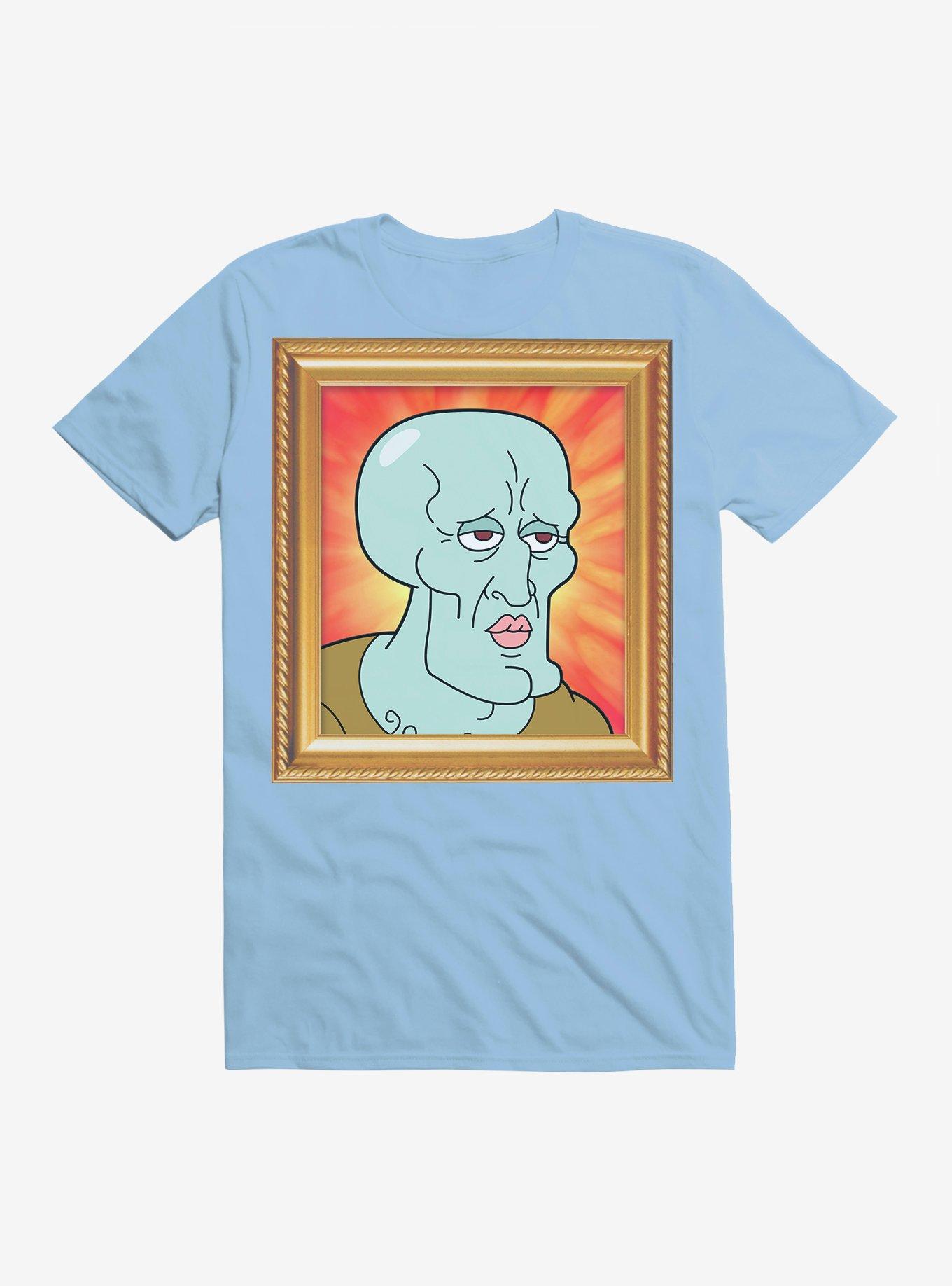 Spongebob Squidward Handsome Portrait T-Shirt, , hi-res