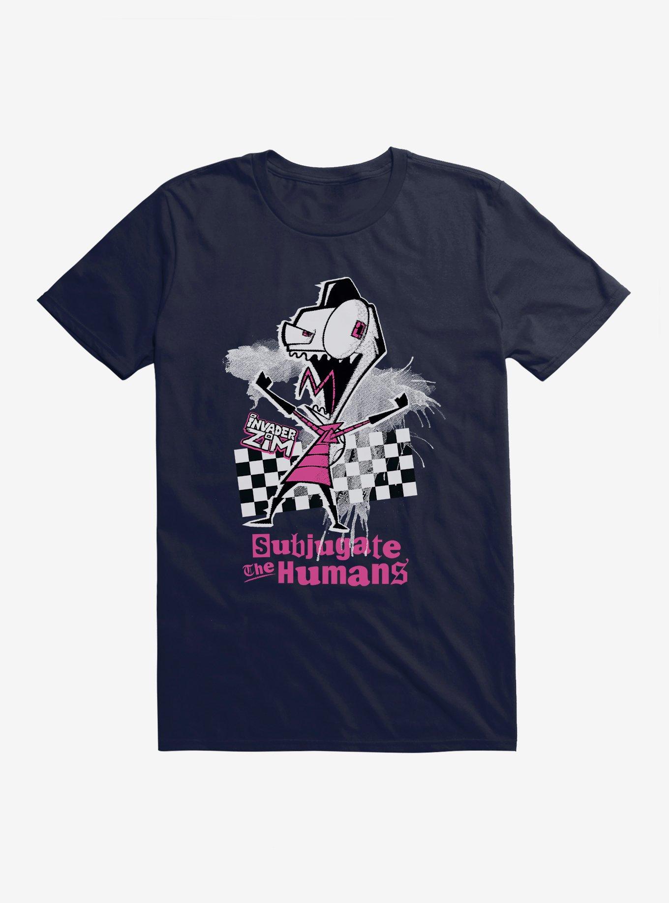 Invader Zim Subjugate The Humans T-Shirt, , hi-res