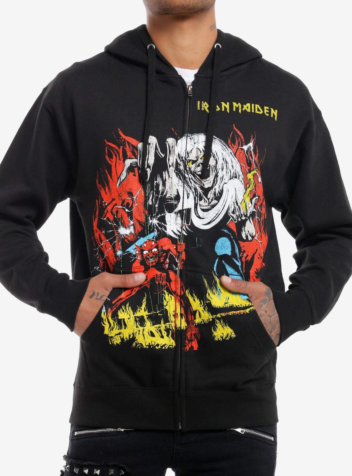 Iron Maiden The Number Of Beast Jumbo Graphic Hoodie