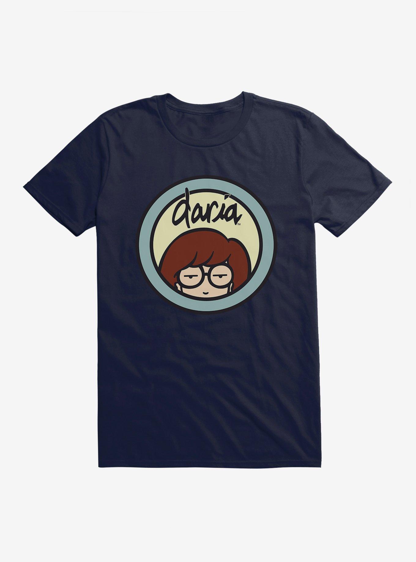 Daria Classic Logo T-Shirt, NAVY, hi-res
