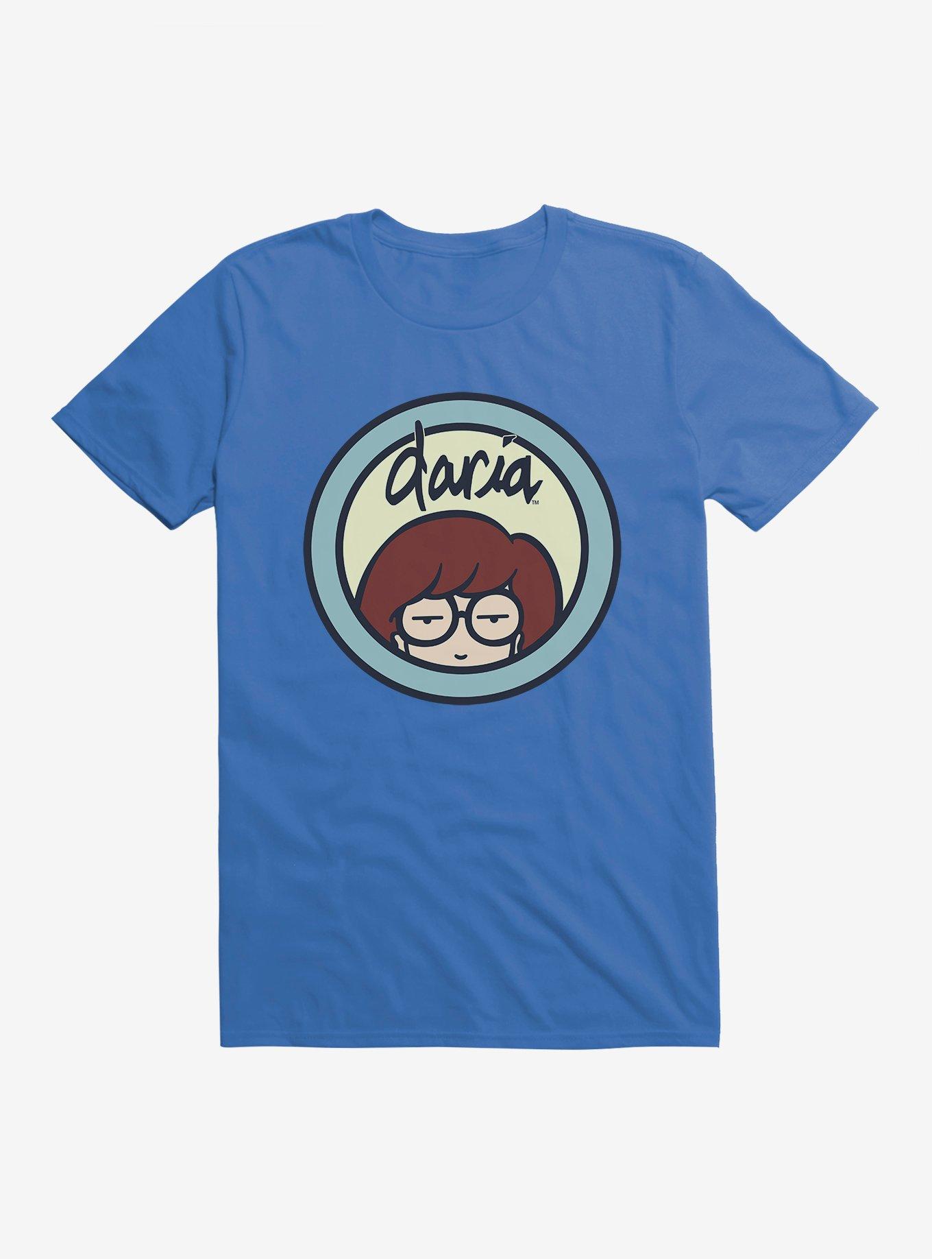 Daria Classic Logo T-Shirt, ROYAL, hi-res
