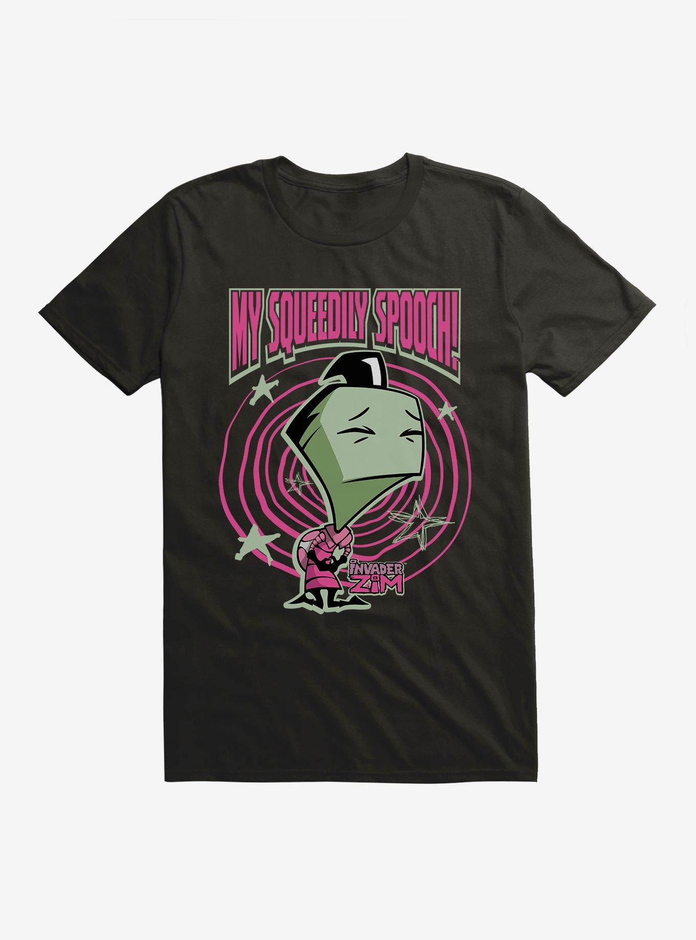 Invader Zim My Squeedily Spooch T-Shirt, BLACK, hi-res