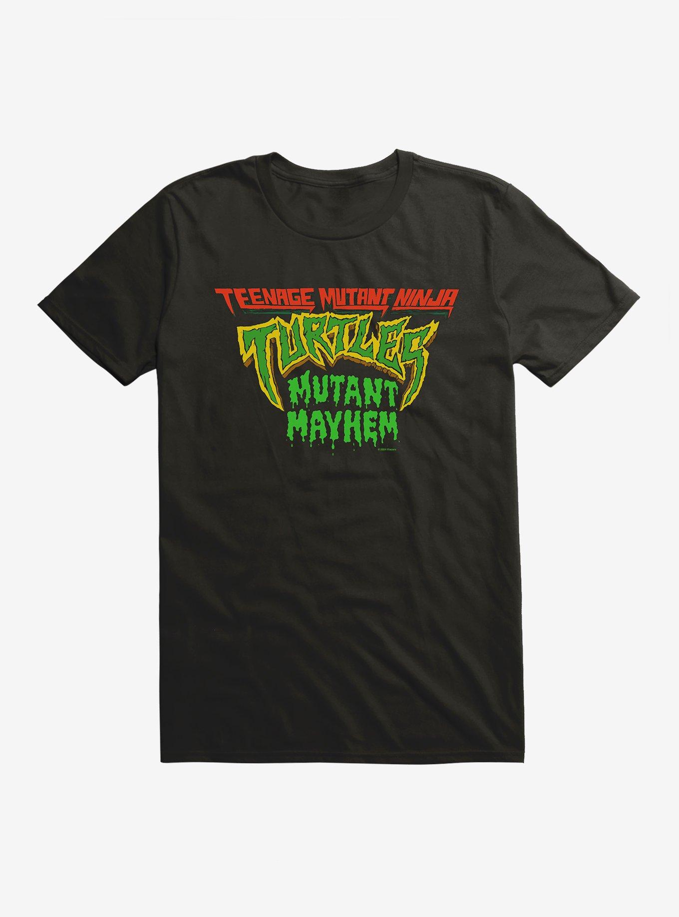 Teenage Mutant Ninja Turtles: Mutant Mayhem Movie Logo T-Shirt, BLACK, hi-res