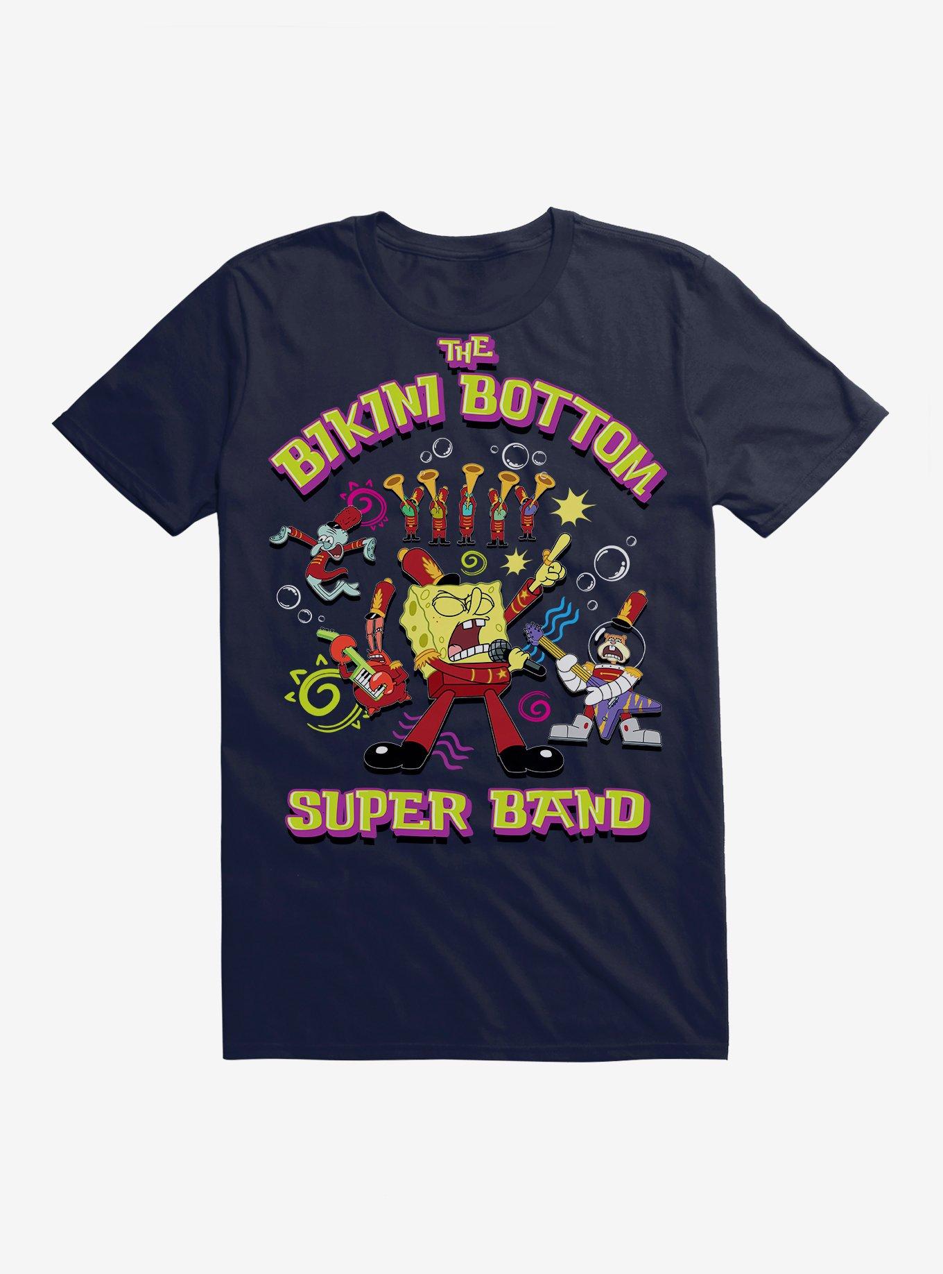 SpongeBob SquarePants The Bikini Bottom Super Band T-Shirt, , hi-res