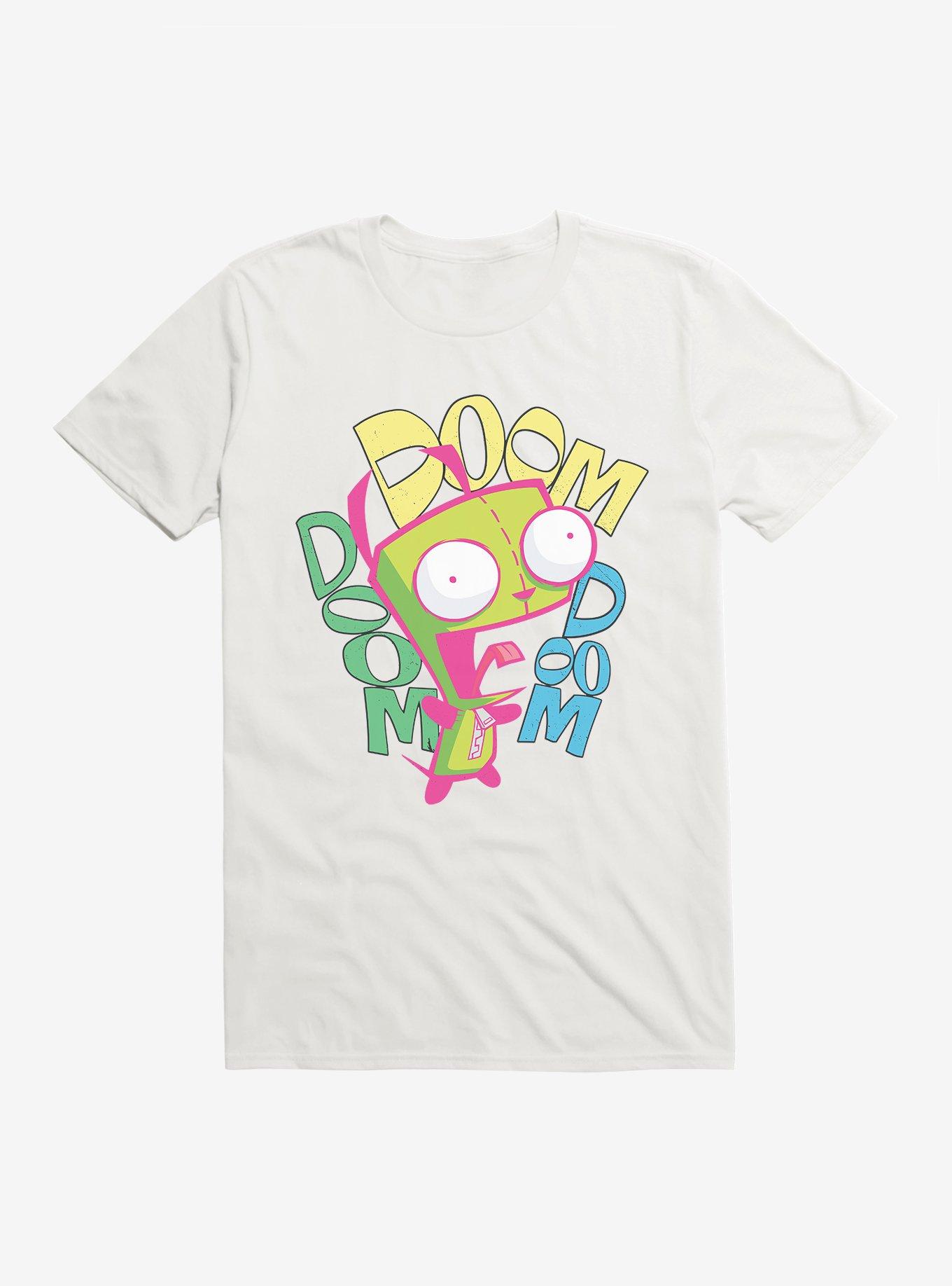 Invader Zim Doom Doom Doom GIR T-Shirt, , hi-res
