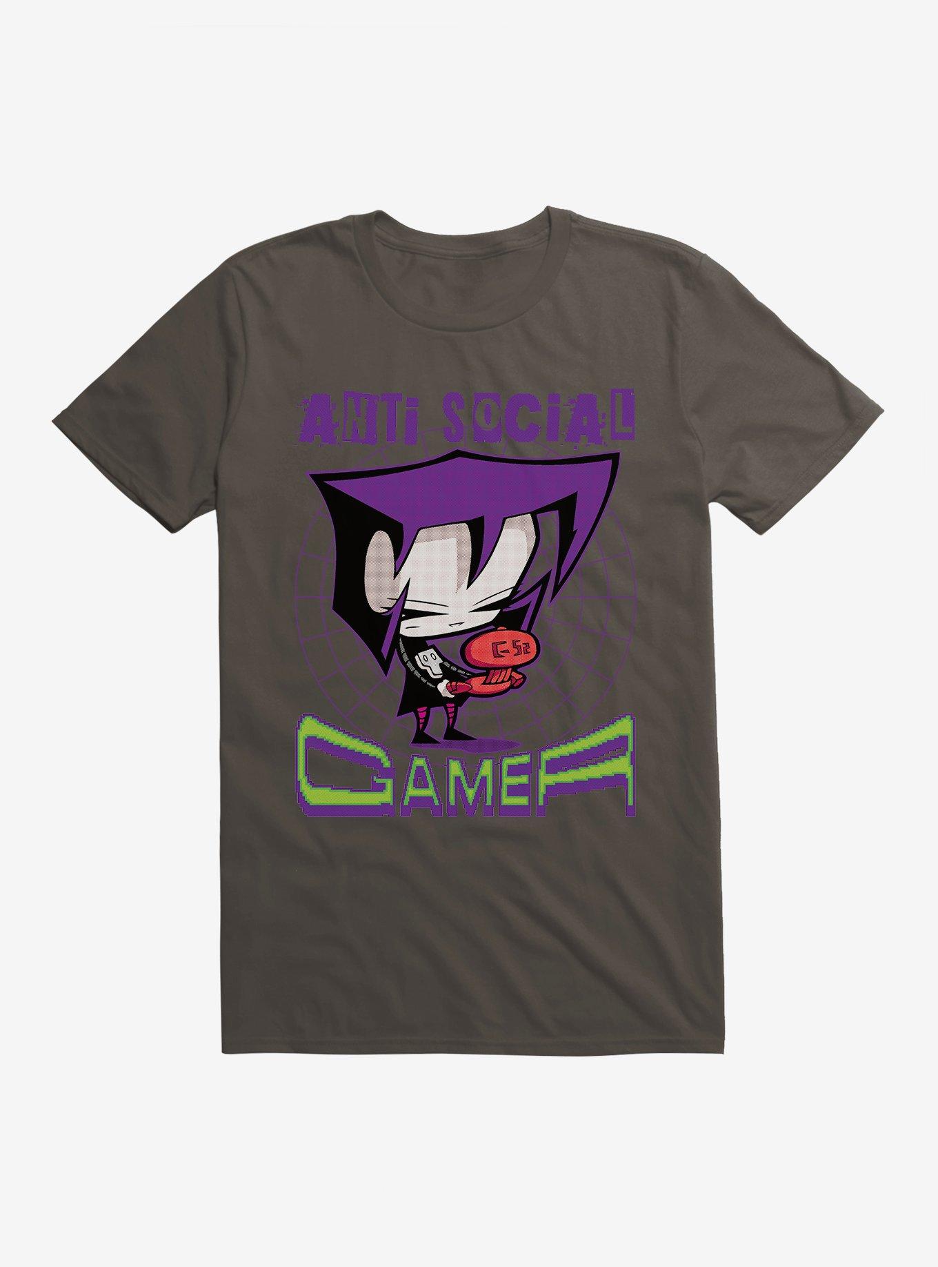 Invader Zim Gamer Gaz T-Shirt, , hi-res