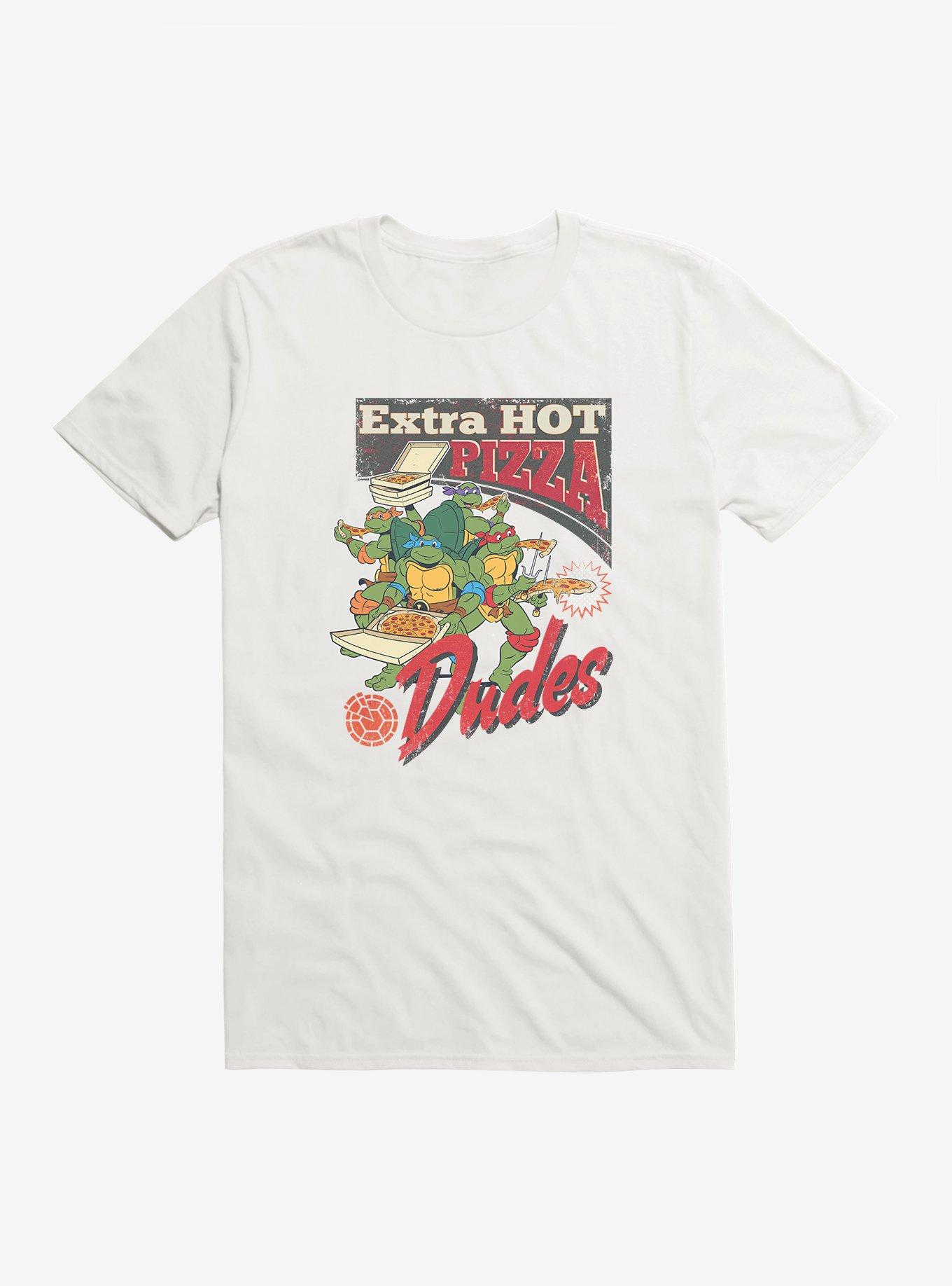 Teenage Mutant Ninja Turtles Extra Hot Pizza T-Shirt, WHITE, hi-res