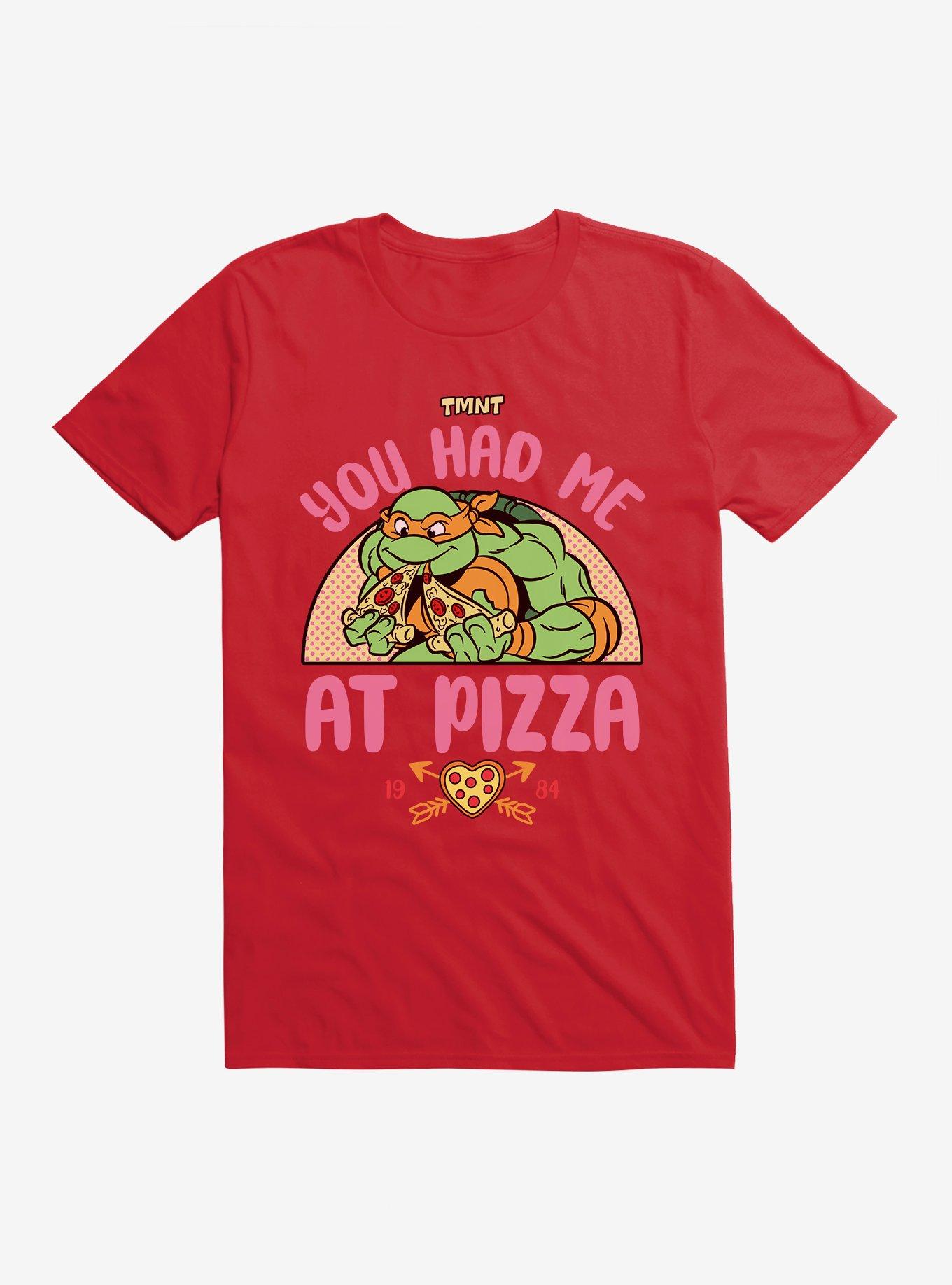 Teenage Mutant Ninja Turtles You Had Me At Pizza T-Shirt, RED, hi-res
