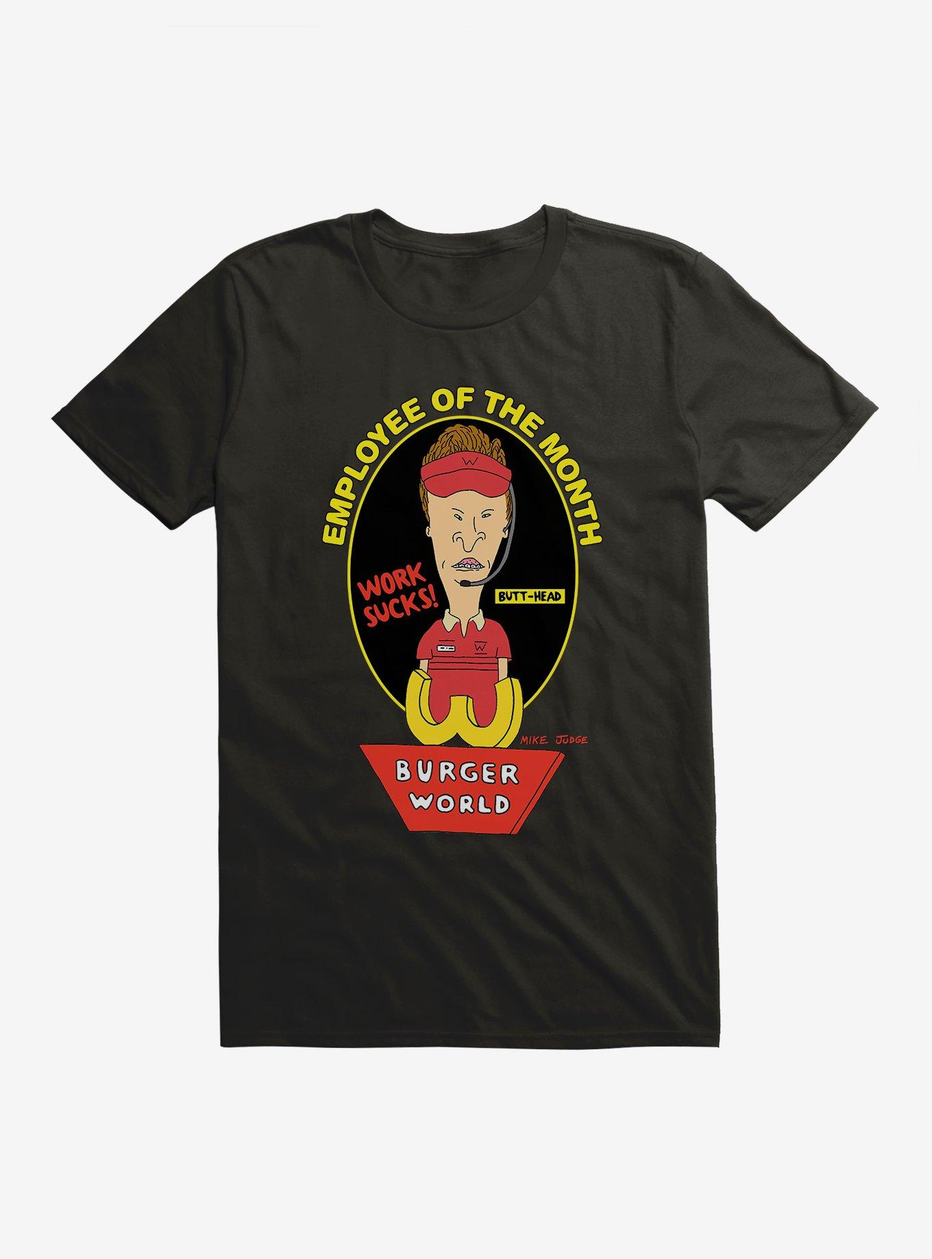 Beavis And Butthead Burger World T-Shirt, , hi-res