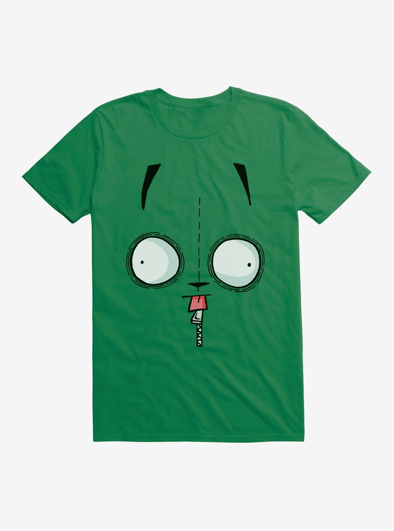 Invader Zim Big Face Clueless T-Shirt, , hi-res