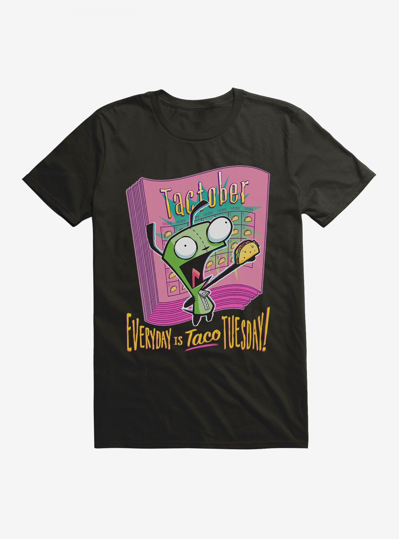 Invader Zim Unique Taco Tuesday GIR T-Shirt, , hi-res
