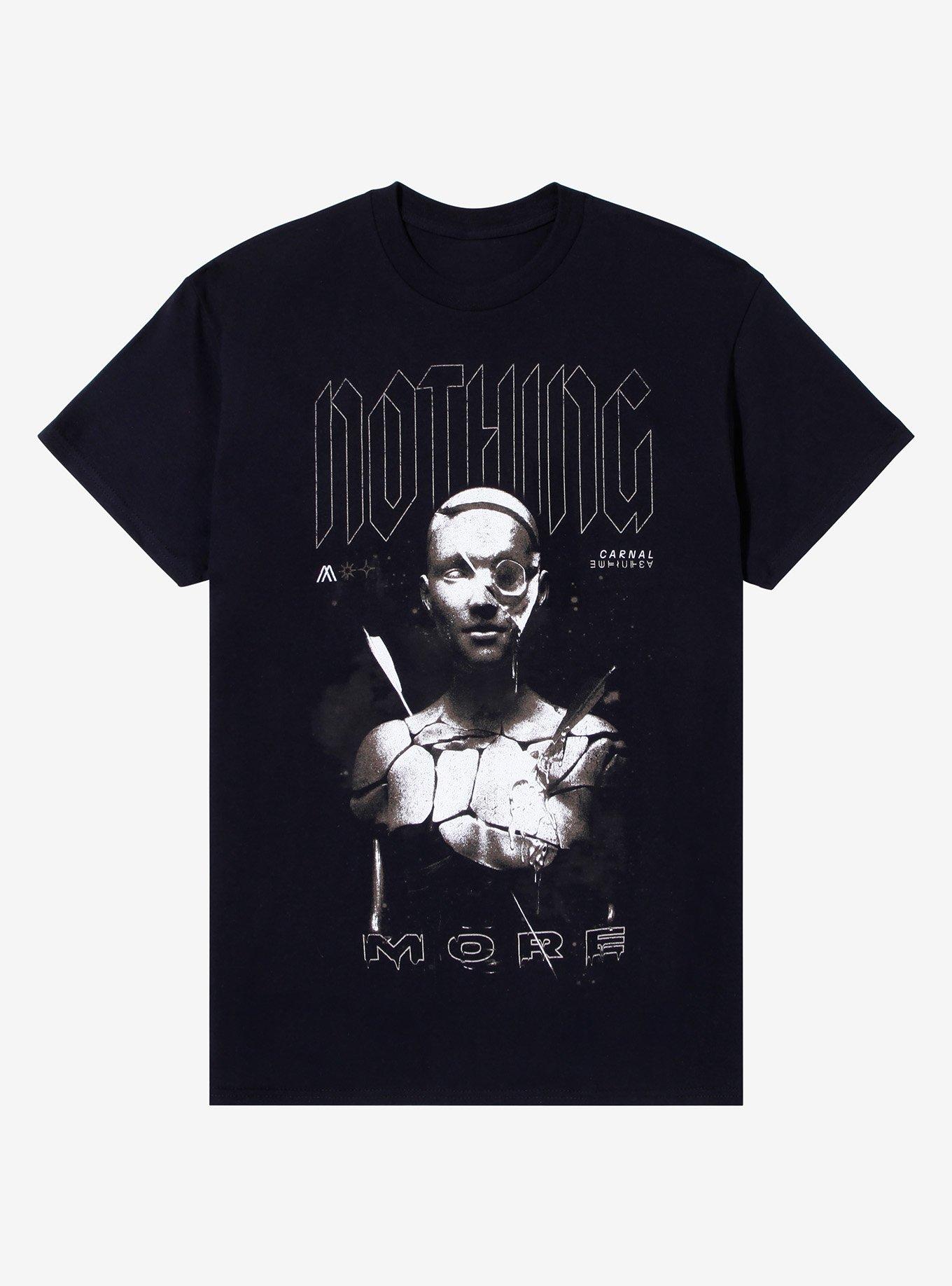 Nothing More Carnal Album Cover T-Shirt, BLACK, hi-res