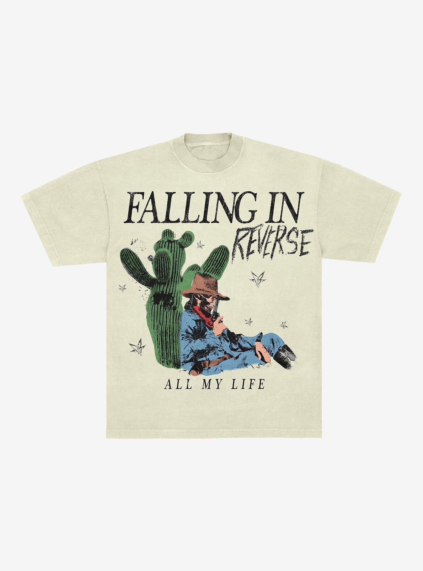 Falling Reverse All My Life Boyfriend Fit Girls T-Shirt