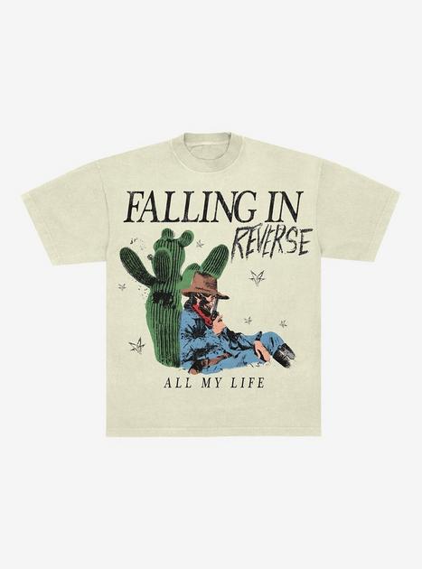 Falling In Reverse All My Life Boyfriend Fit Girls T-Shirt | Hot Topic